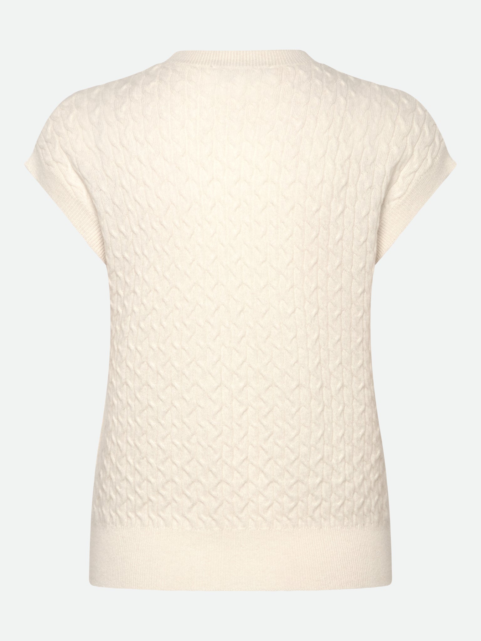 RWLaica Cashmere Cable Vest VEST Rosemunde Woman