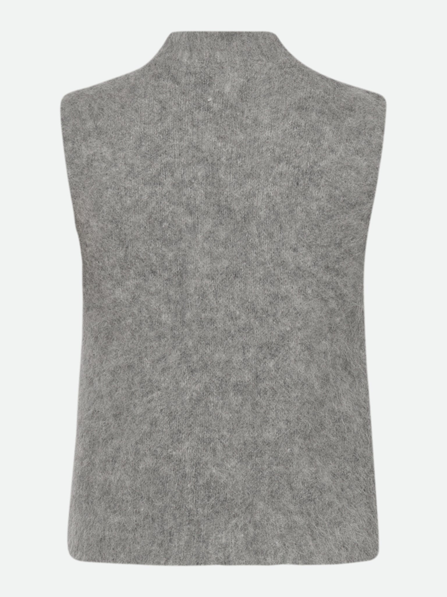 RWFurry Alpaca Mock Neck Vest VEST Rosemunde Woman