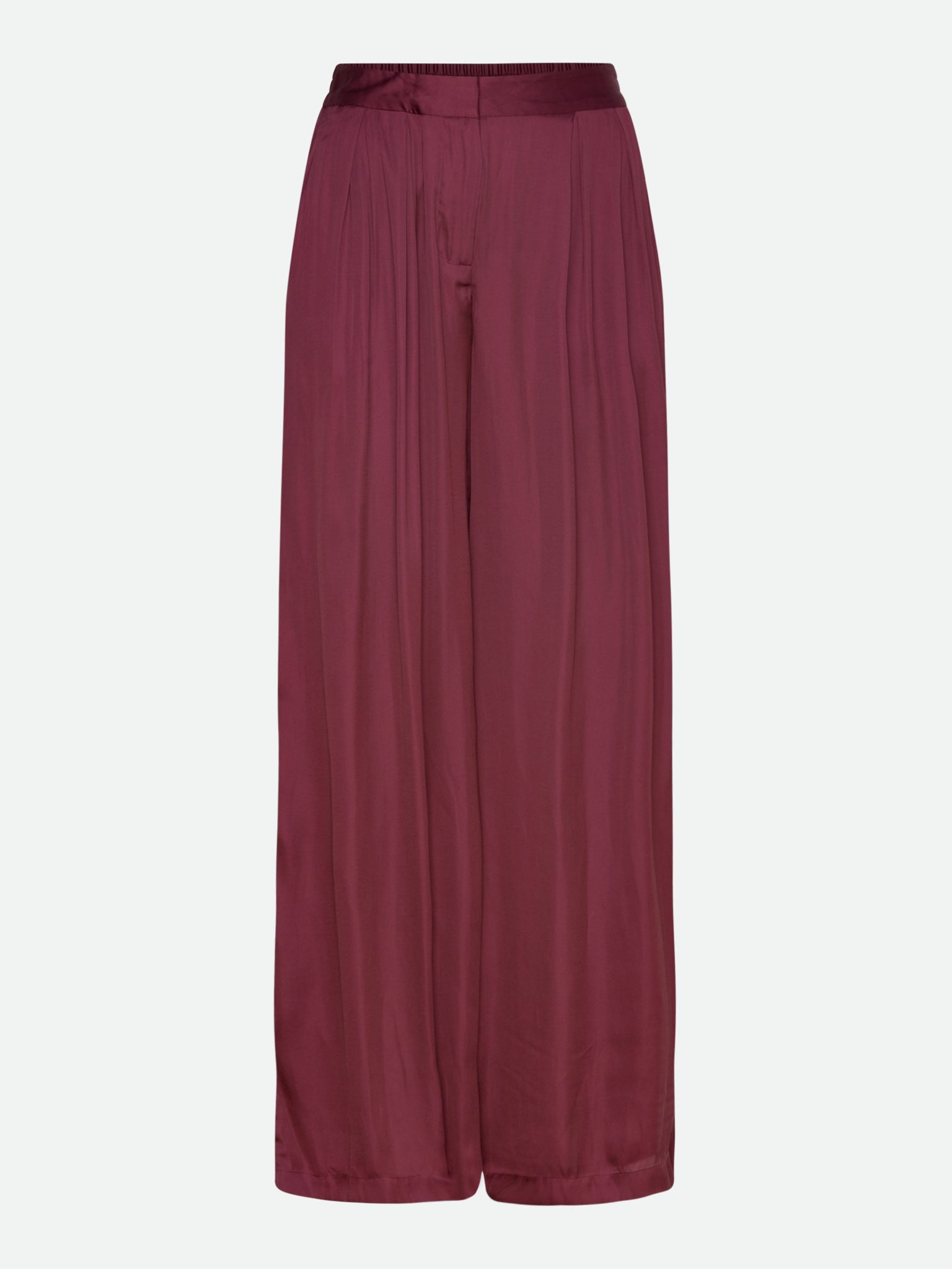 RWMessina HW Wide Trousers TROUSERS Rosemunde Woman 34 Windsor wine