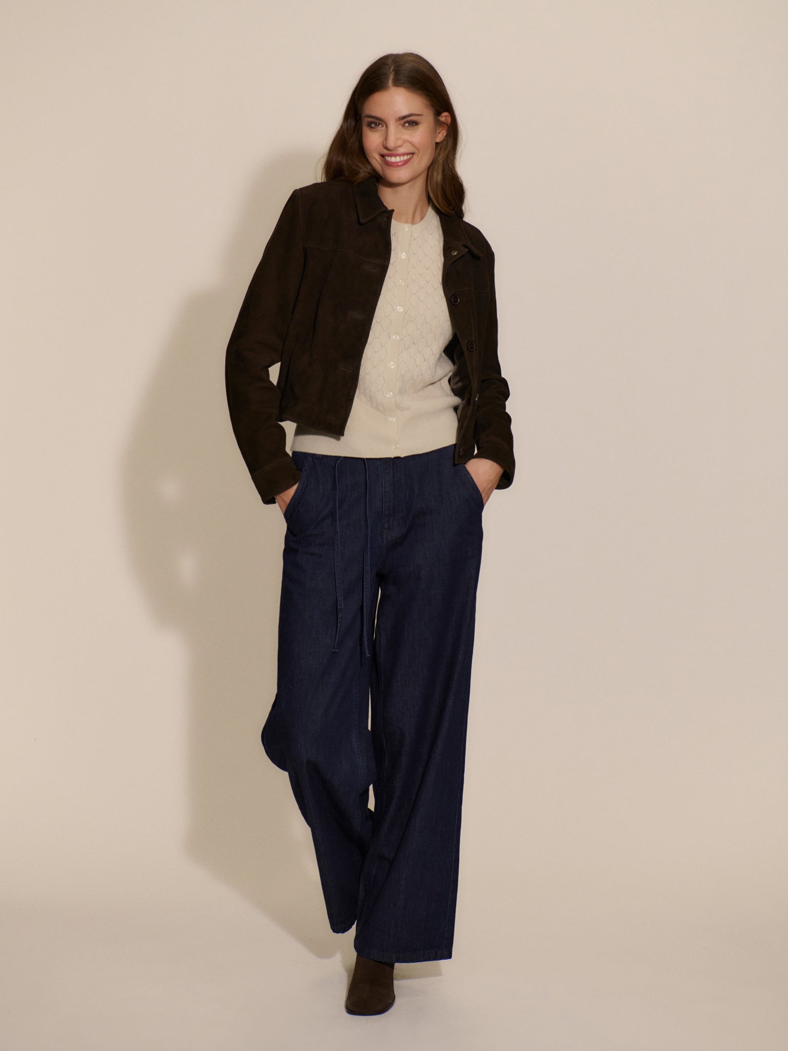 RWNellie Suede LS Jacket JACKET Rosemunde Woman