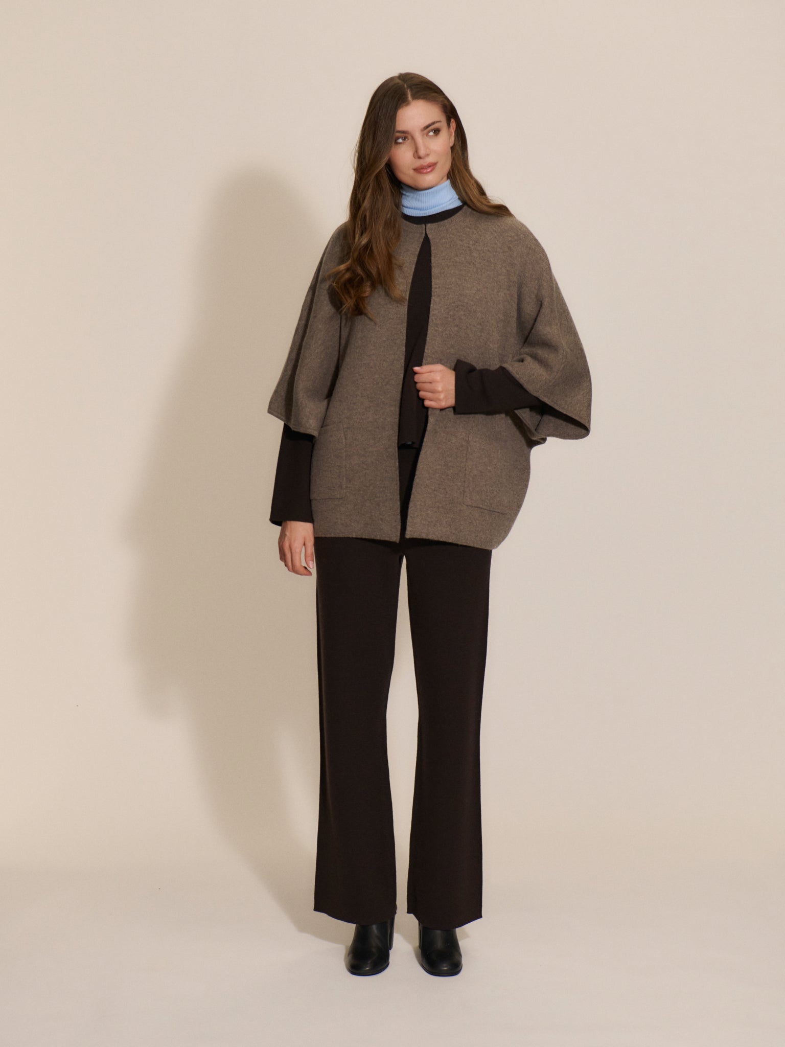 RWJesse Wool Cape Cardigan CARDIGAN Rosemunde Woman