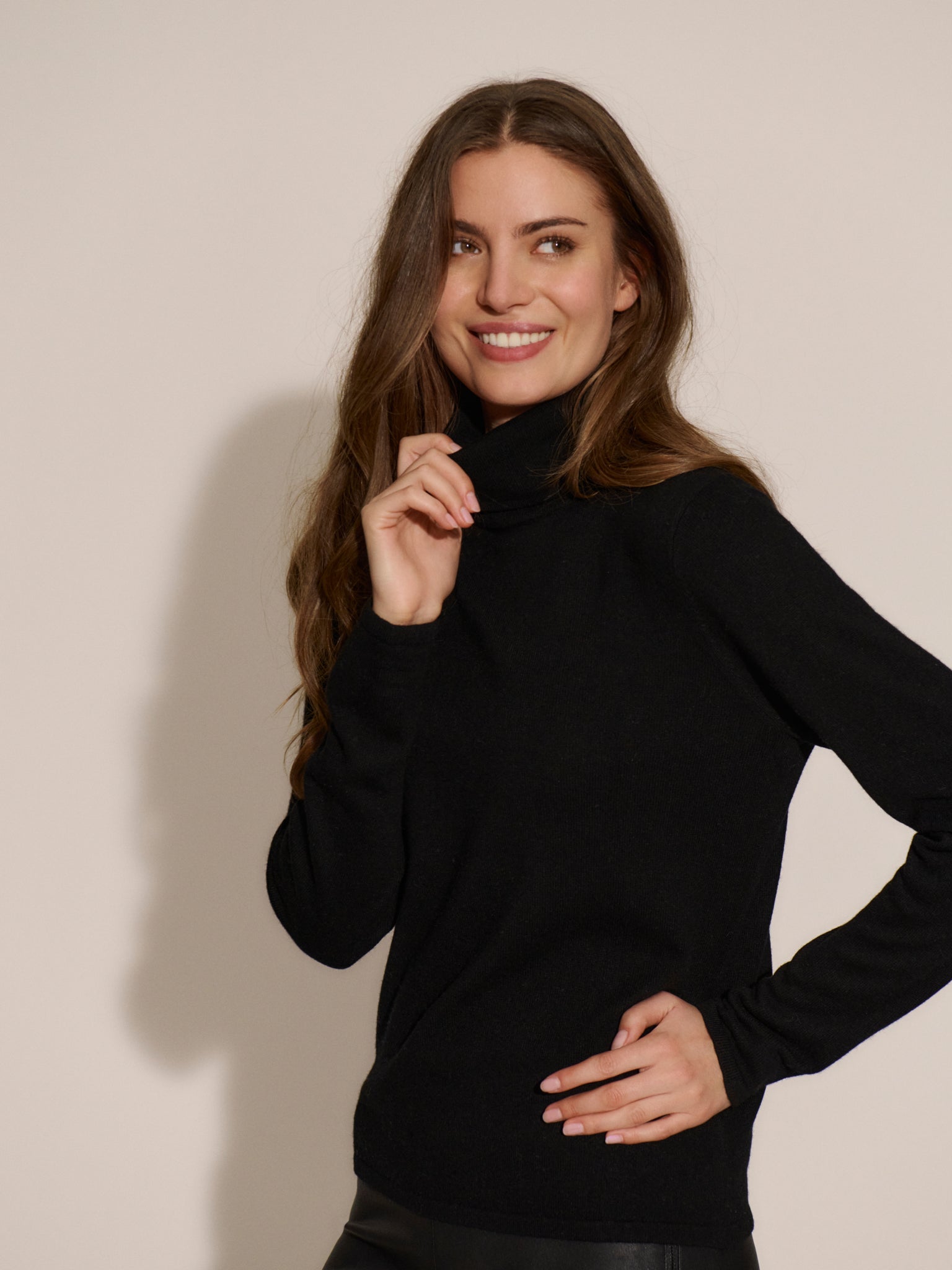 RMWSofia Wool Long Sleeve Roll-neck Pullover Pullover Rosemunde Woman