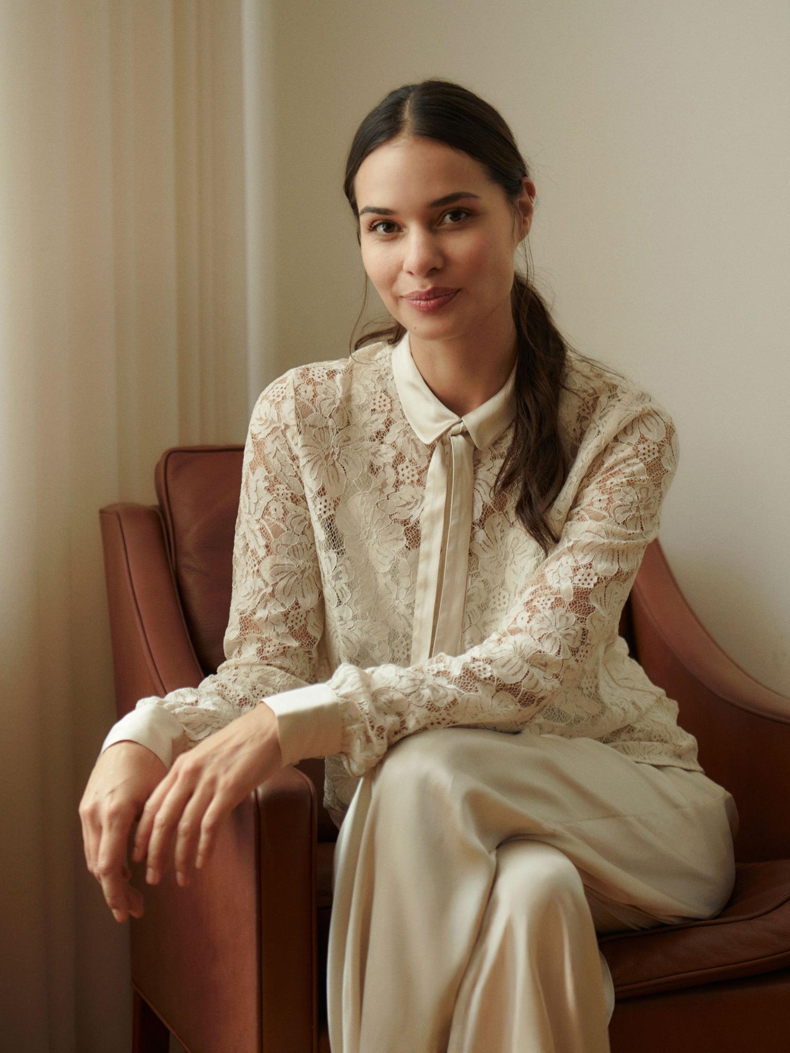 RWAlice Lace Long sleeve Shirt BLOUSE Rosemunde Woman