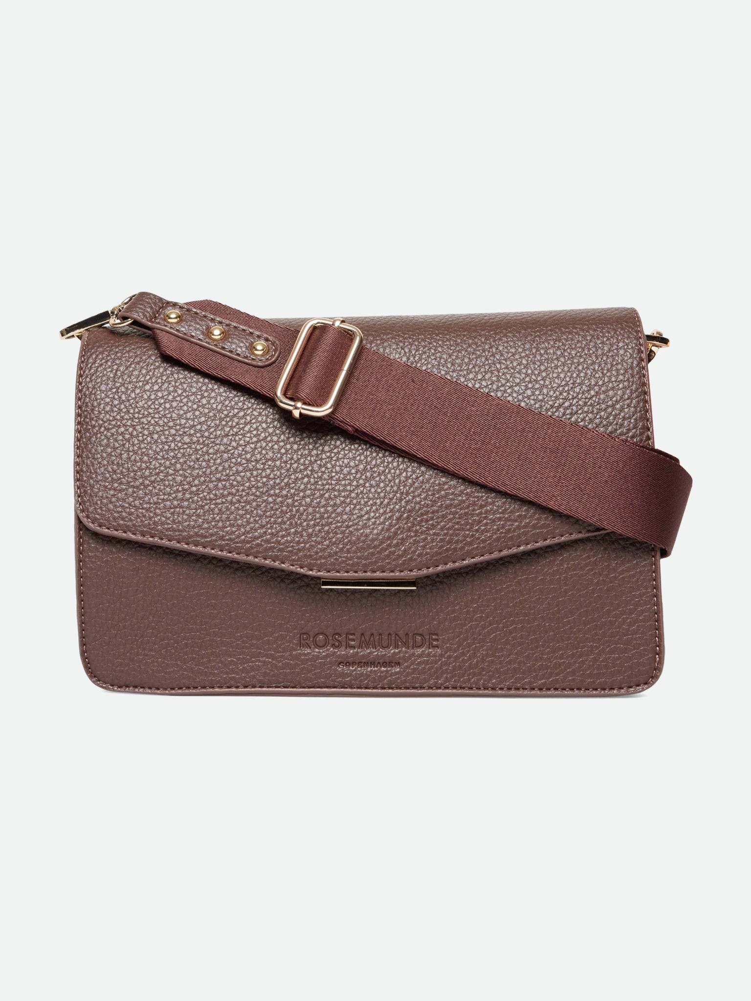 RBMunich Small Shoulder Bag CROSS BODY Leading Fashion 0 Dark Chocolate Gold
