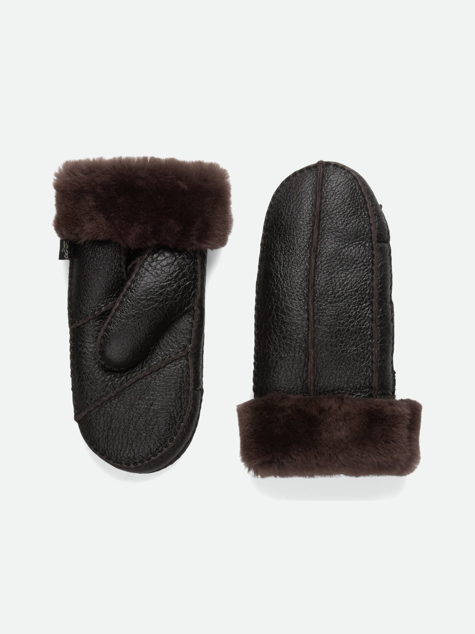 RHJuno Sheepskin Mittens GLOVES Suzhou Kingsma I/E Co., Ltd. (CNY) XS/S coffee brown