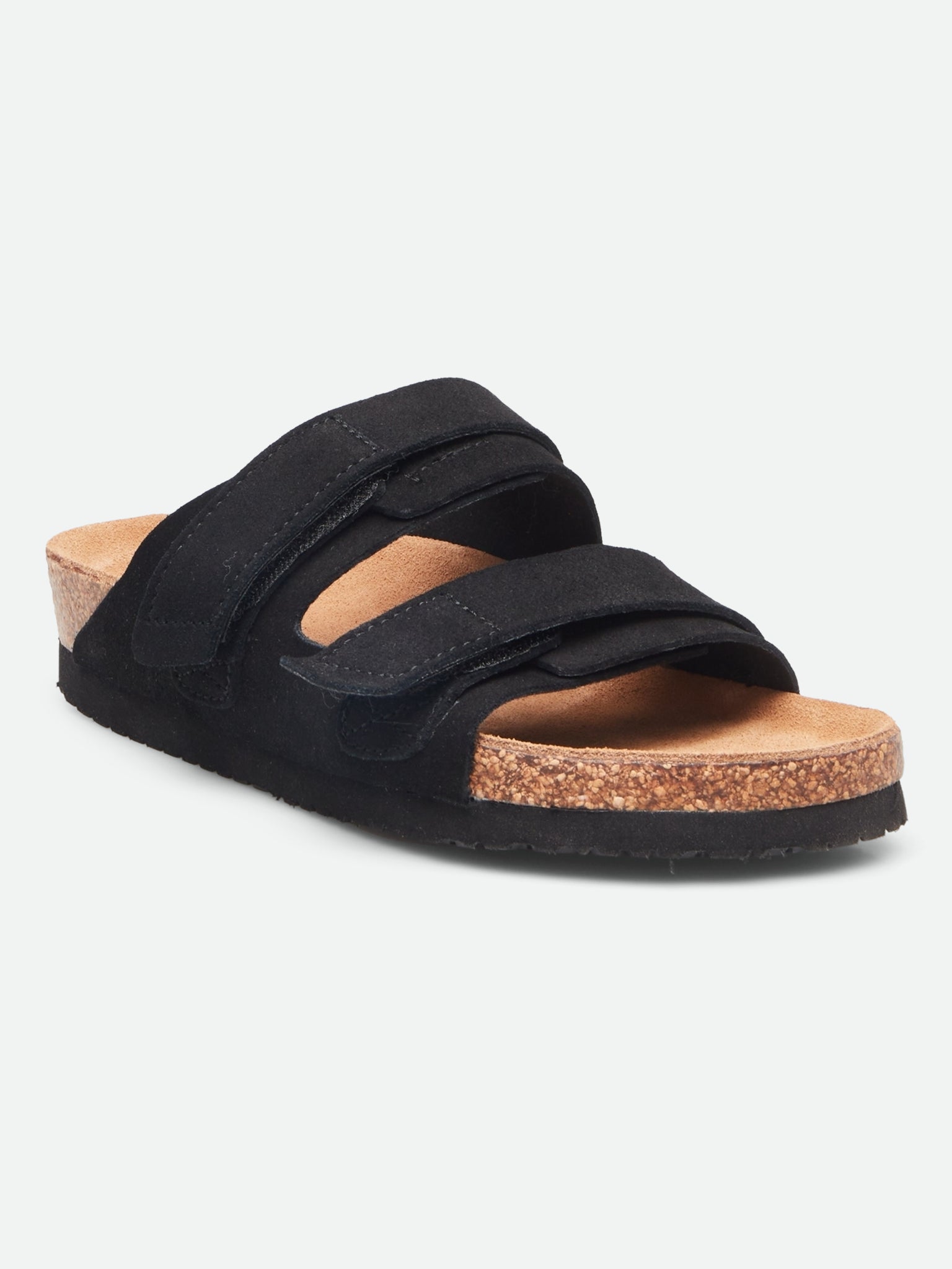 RHColina Leather Suede Strap Sandal SANDALS Rosemunde Woman 36 black