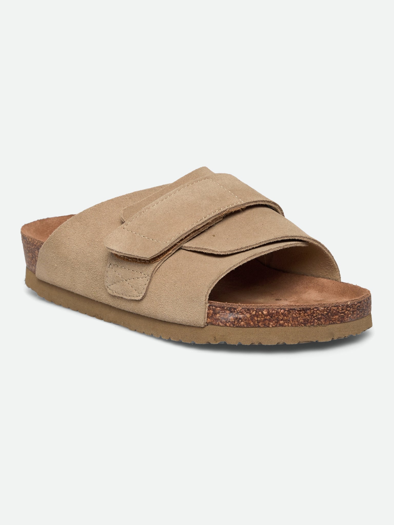 RHWColina Leather Suede Sandal SANDALS Rosemunde Woman 36 Taupe
