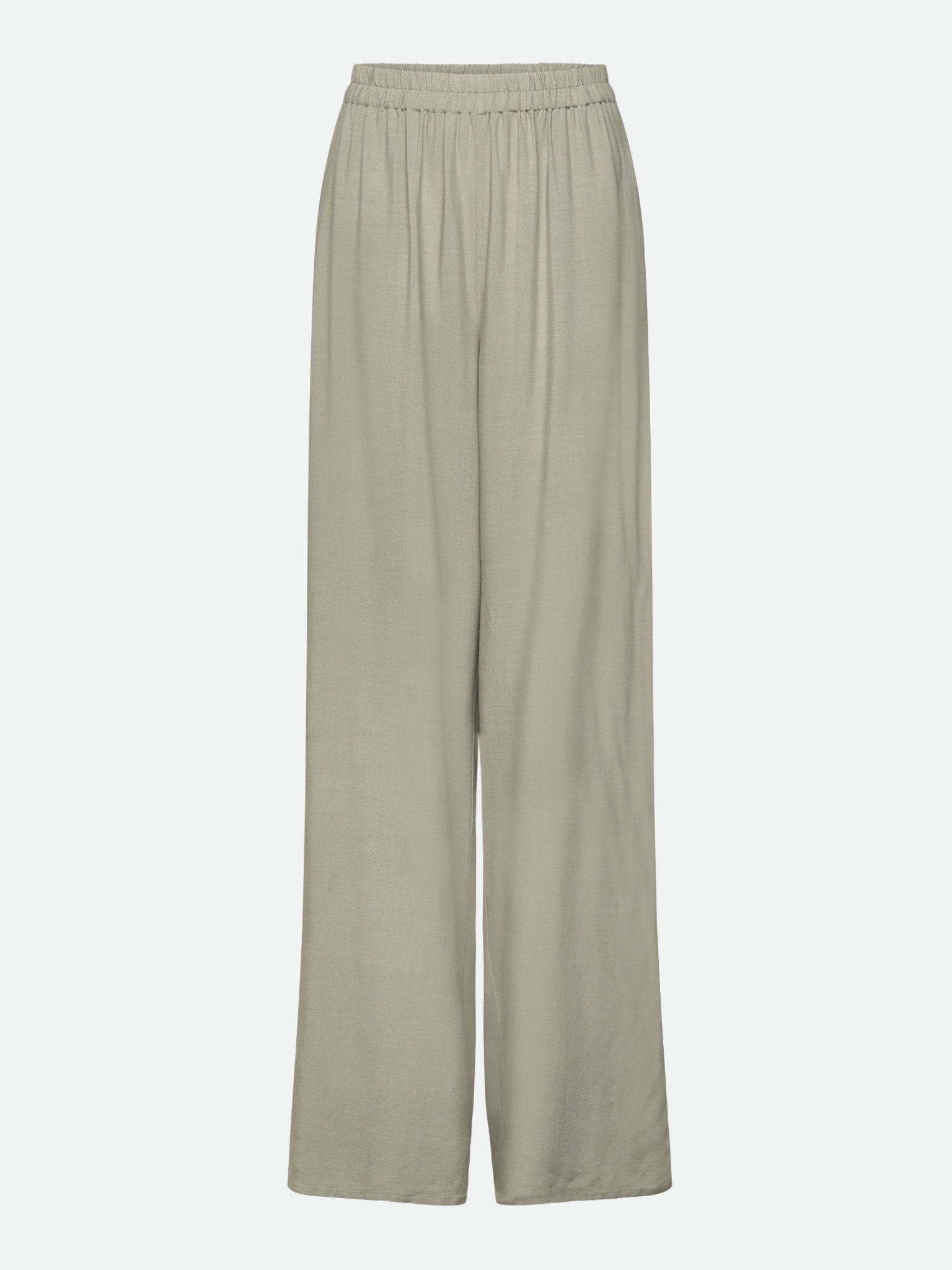 RKElif MW Wide Trousers TROUSERS Rosemunde Woman 128 dried sage