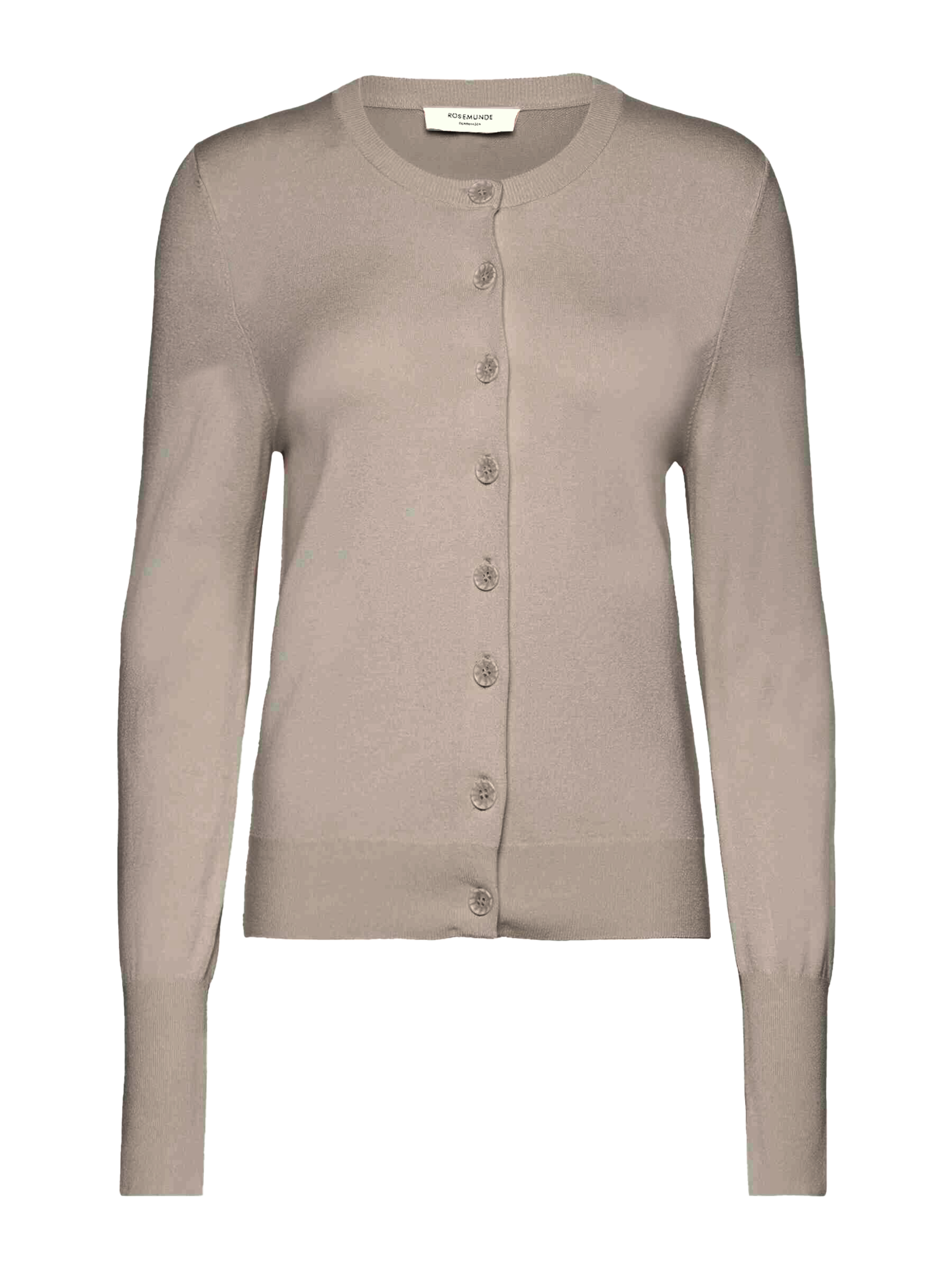 RMWSandra LS Cardigan Cardigan Rosemunde Woman XS mocha meringue melange