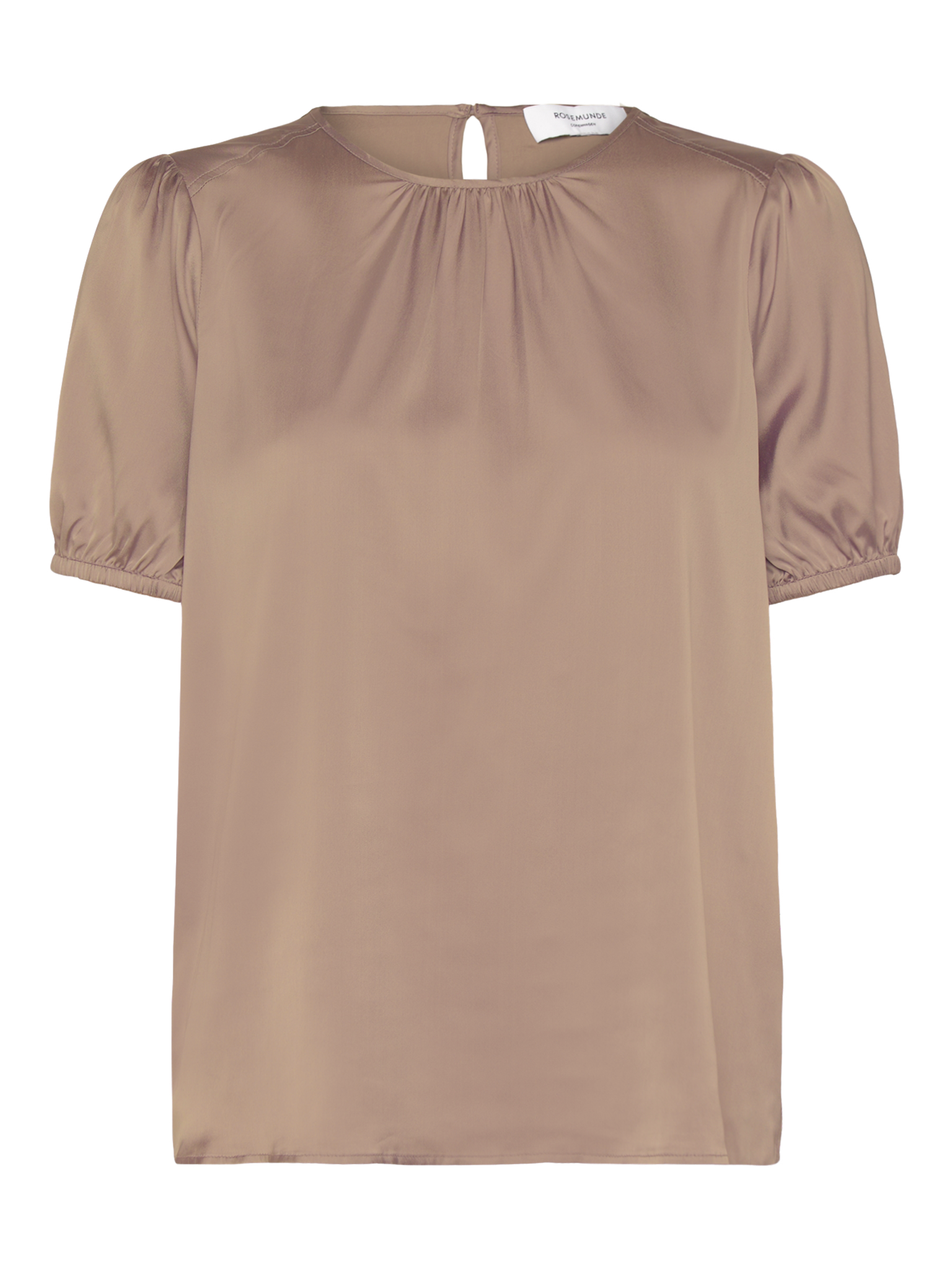 RHJasmine Silk Blend SS Blouse BLOUSE Rosemunde Woman 34 mocha meringue