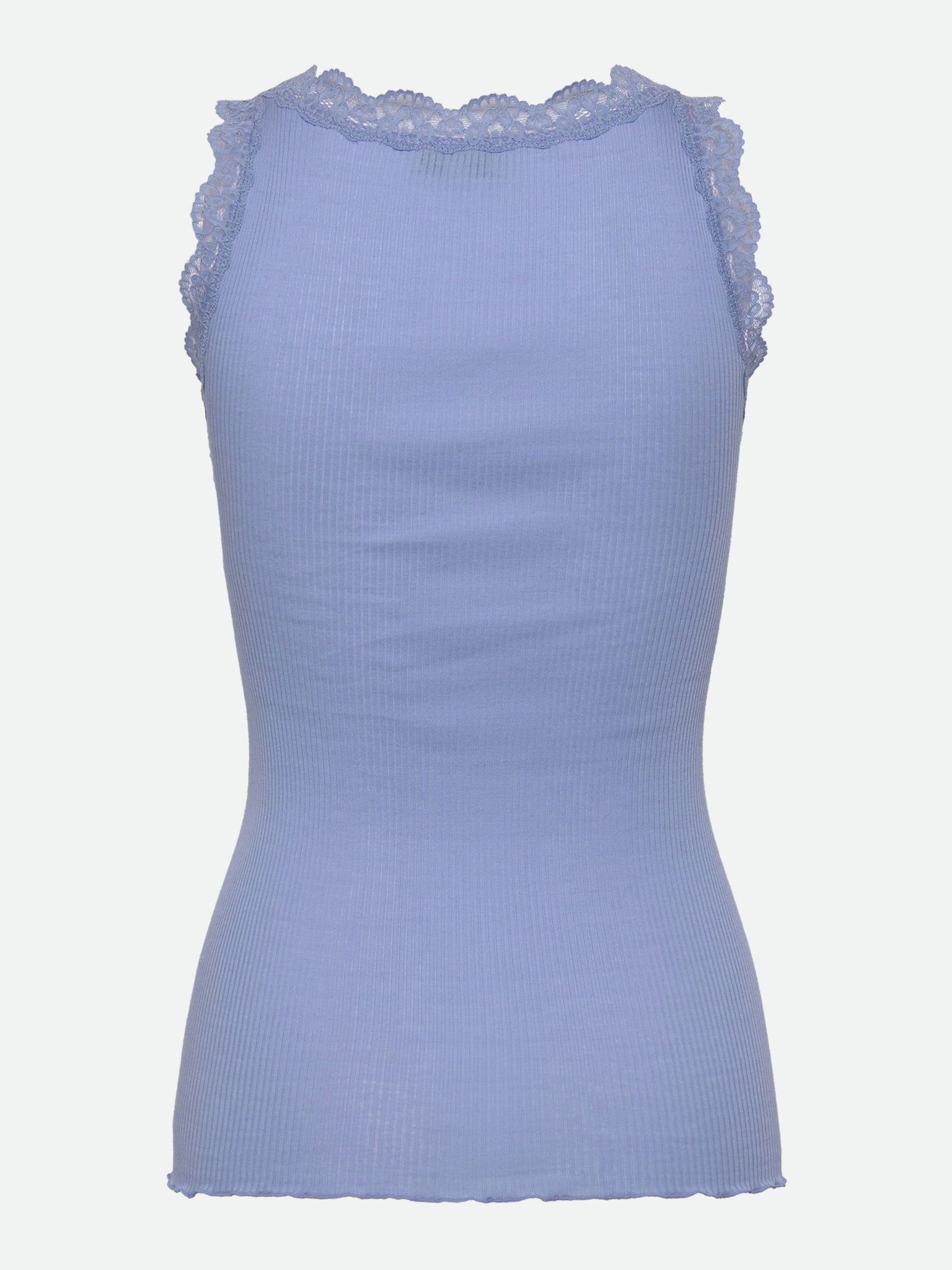 RMWBalta Modal Lace SL V-neck Top TOP Rosemunde Woman