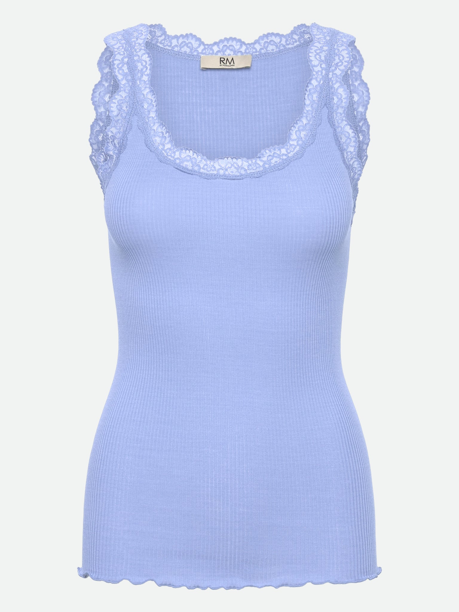 RMWBalta Modal SL U-Neck Top TOP Rosemunde Woman XS Bel Air Blue