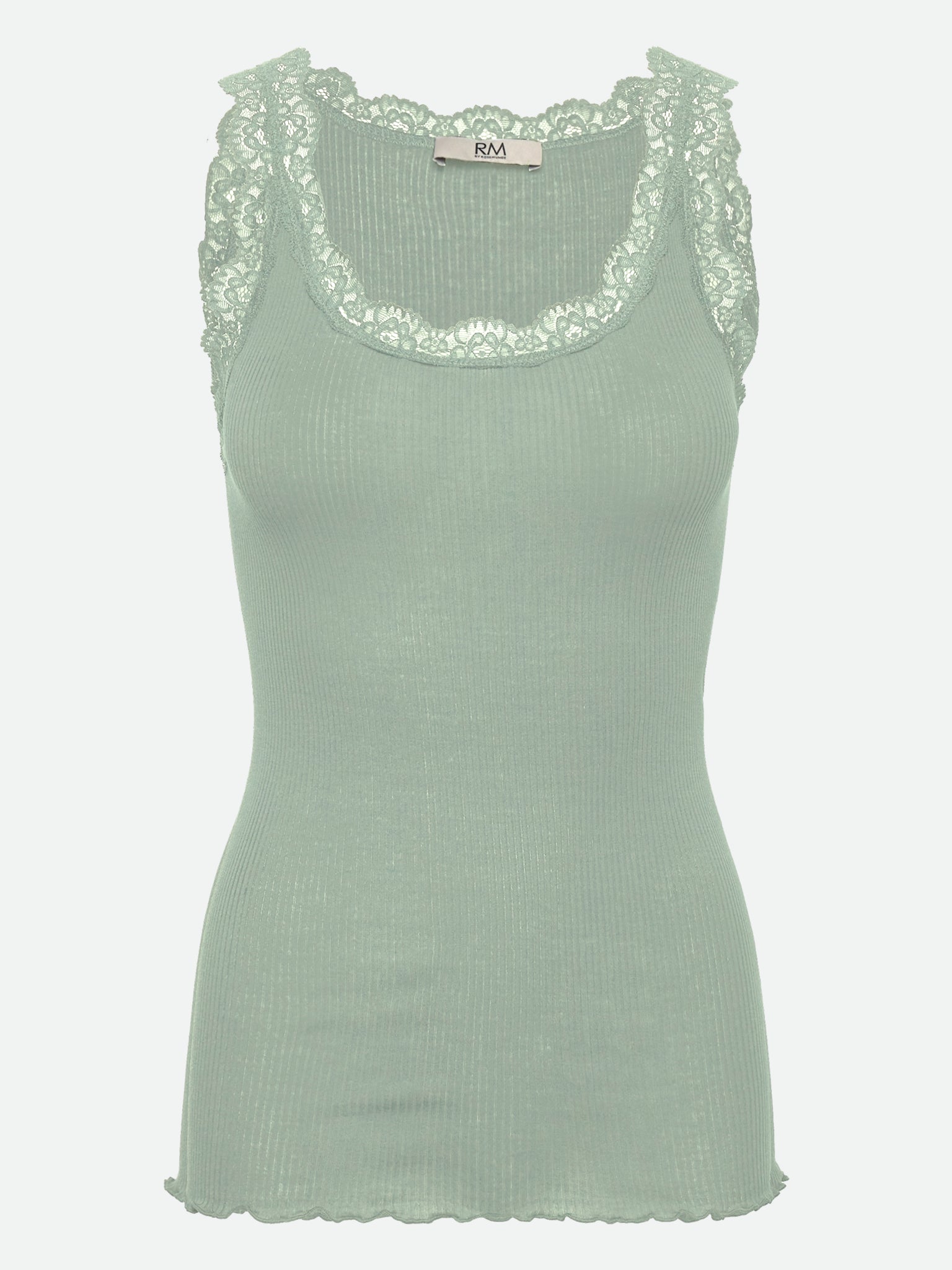 RMWBalta Modal SL U-Neck Top TOP Rosemunde Woman XS jadeite
