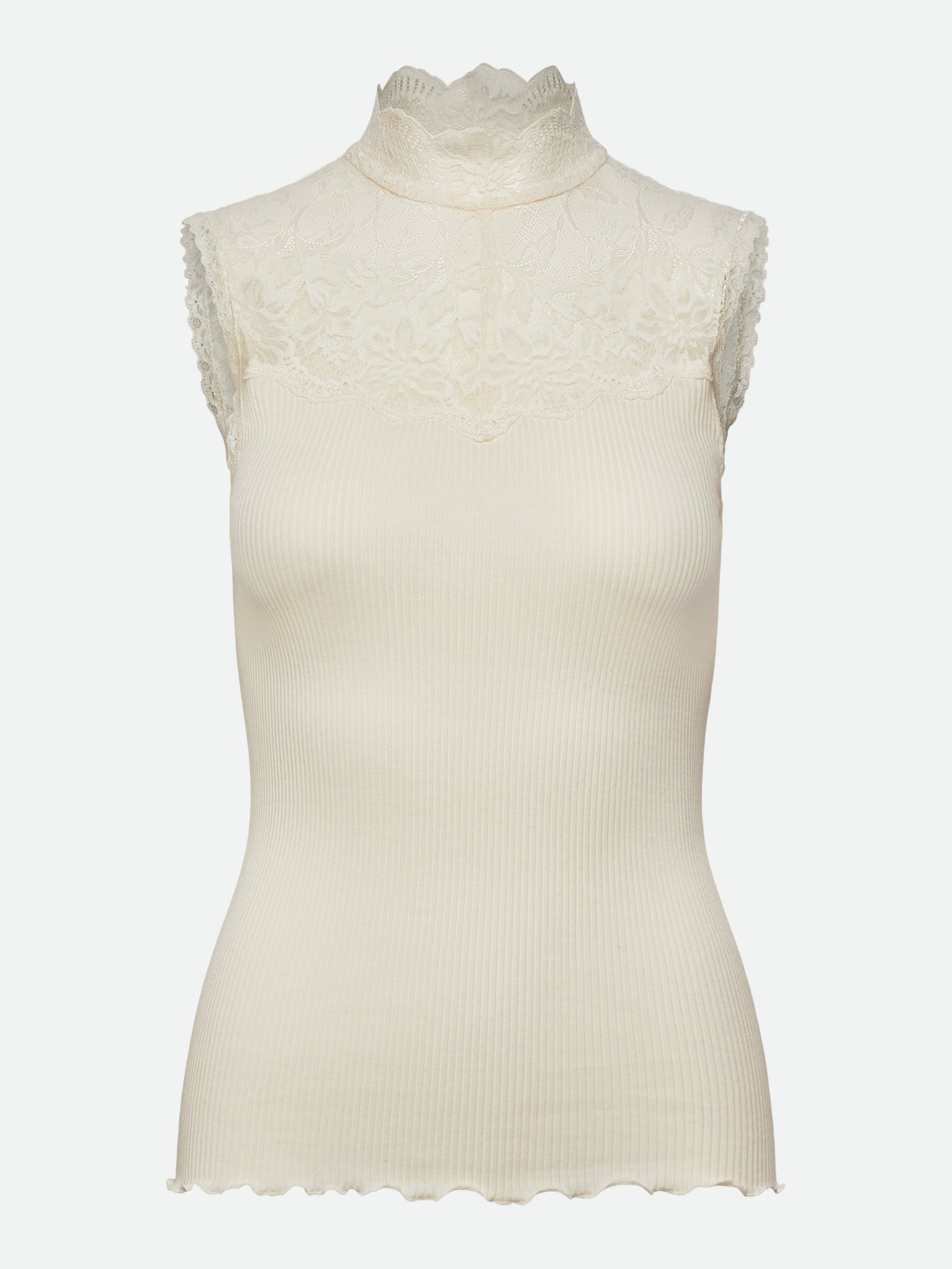 RMWBea SL T-Neck Top TOP Rosemunde Woman XS ivory