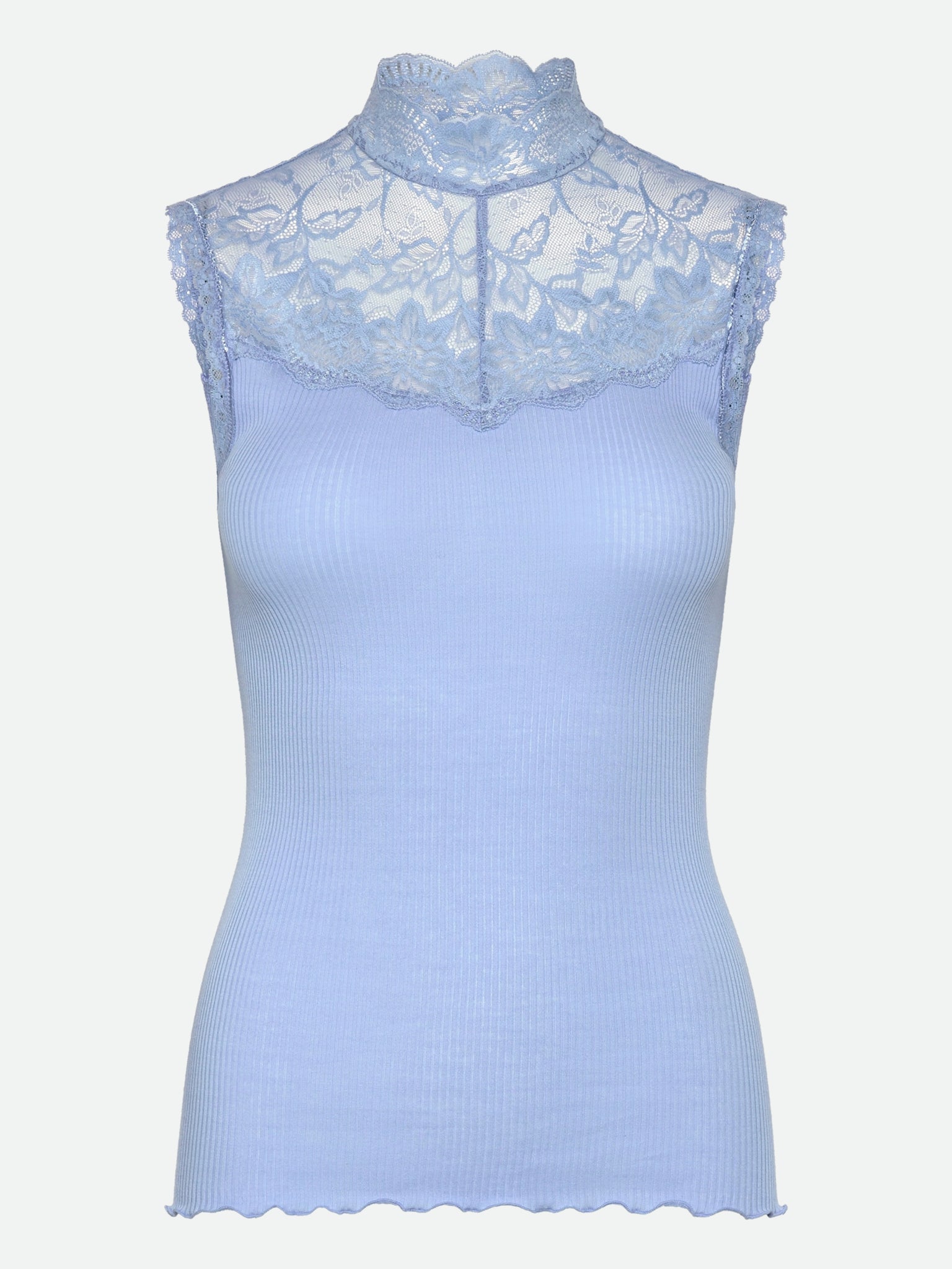 RMWBea SL T-Neck Top TOP Rosemunde Woman XS Bel Air Blue