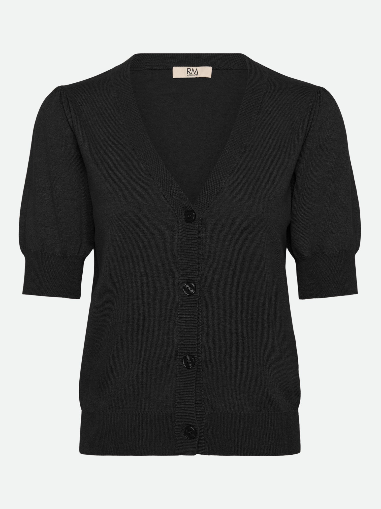 RMWSandra SS Cardigan CARDIGAN Rosemunde Woman XS black