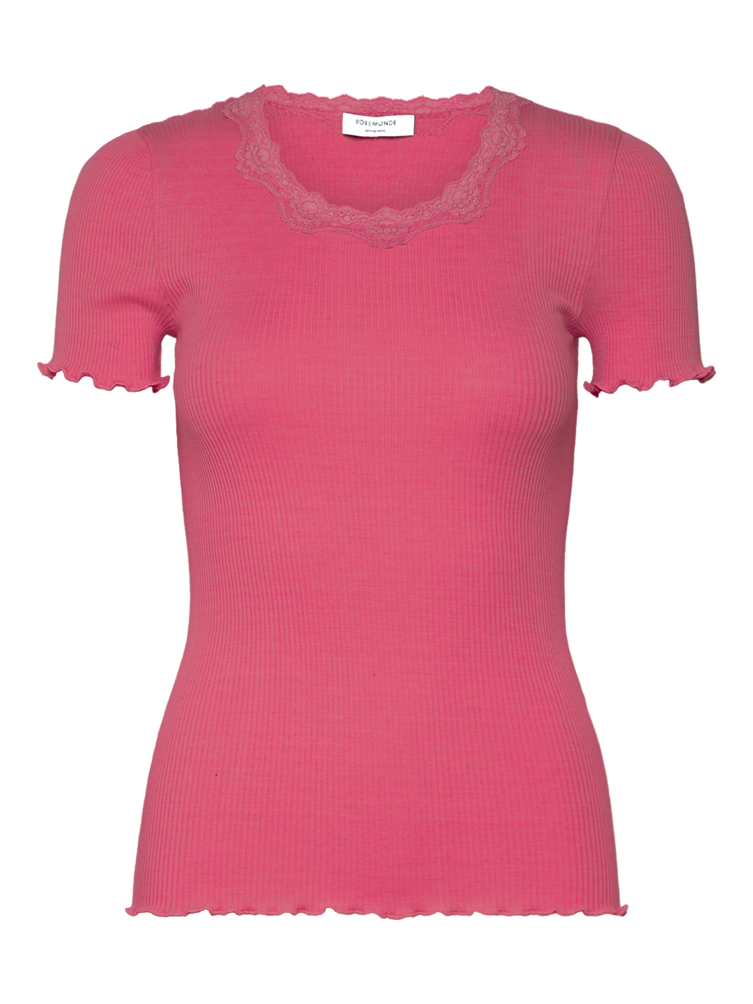 RWBeatha Silk SS Lace T-shirt T-shirt Rosemunde Woman XS rapture rose