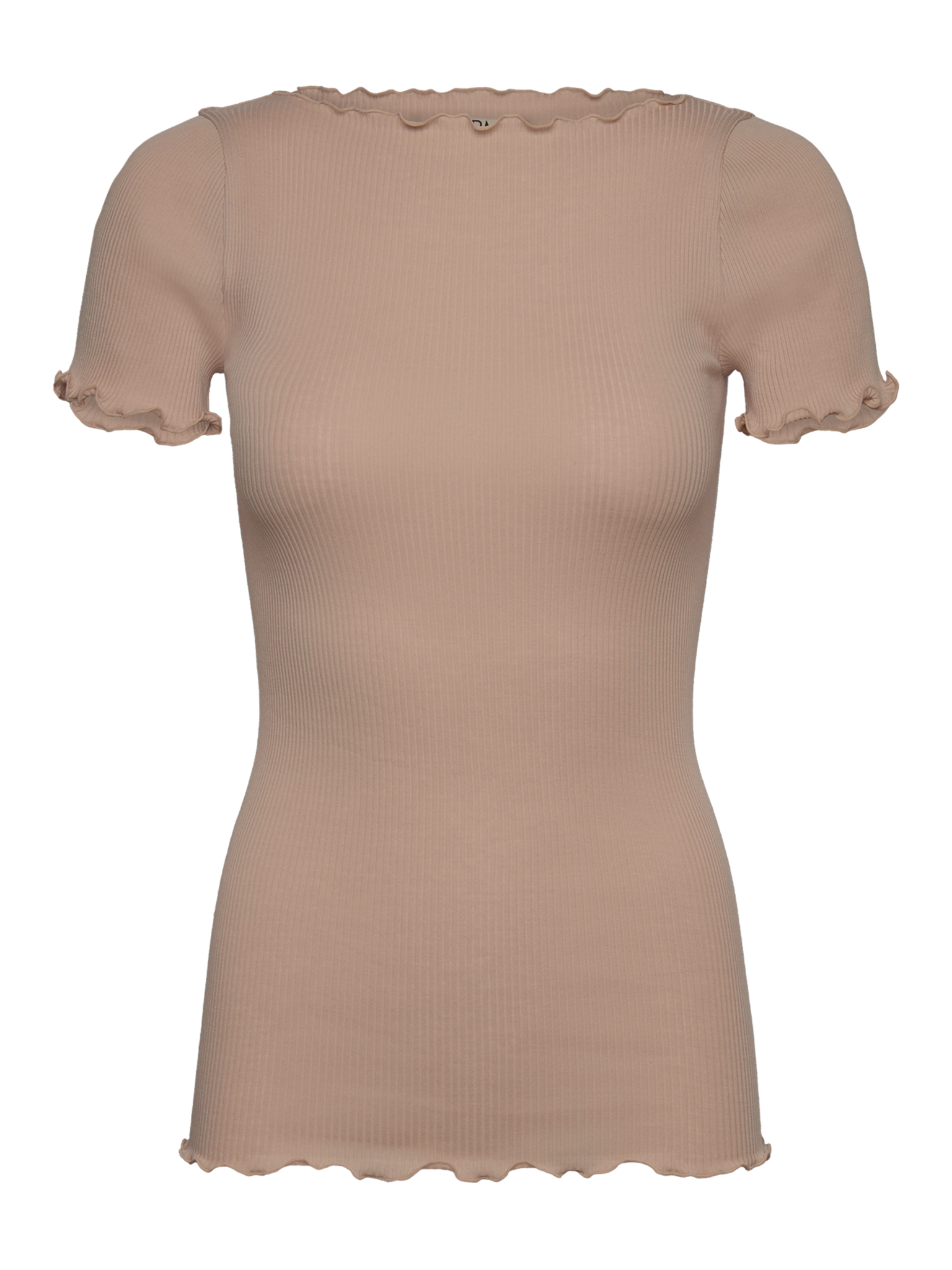 RMWBalta Modal SS Boat Neck T-shirt T-shirt Rosemunde Woman XS mocha meringue