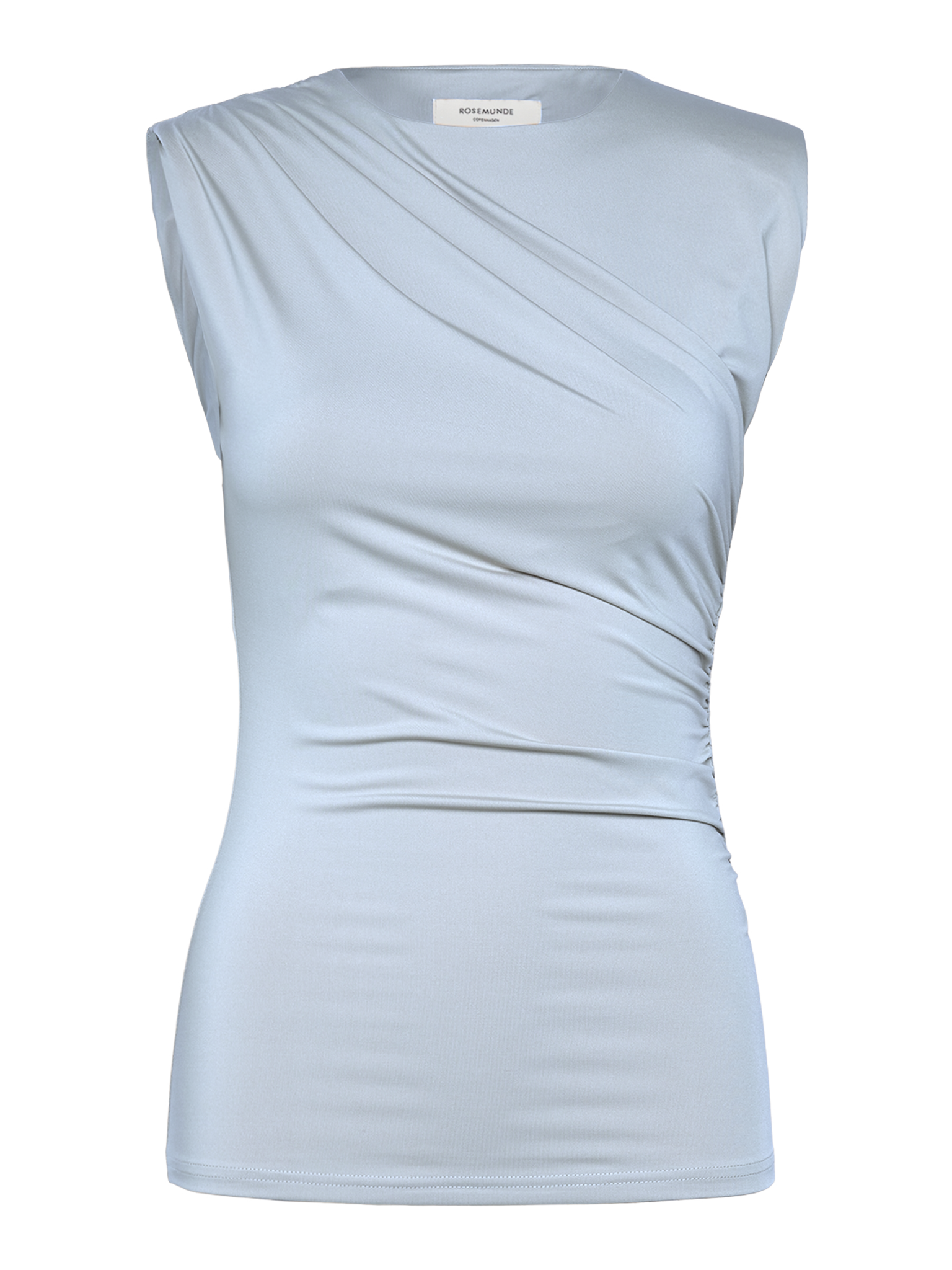 RWBillie SL Drape Top TOP Rosemunde Woman 34 nantucket blue