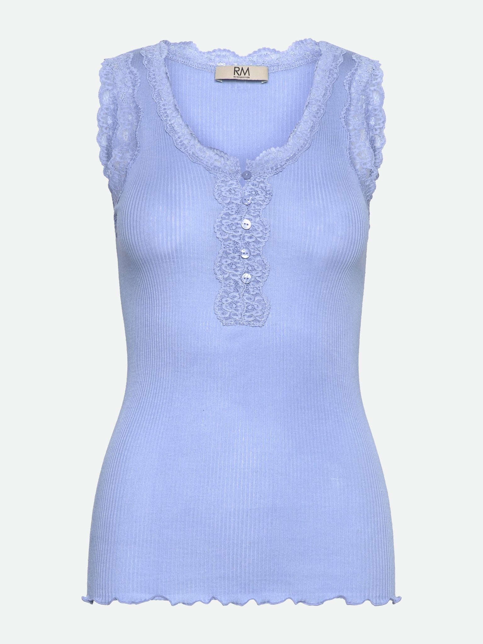 RMWBalta SL Regular Placket Top TOP Rosemunde Woman XS Bel Air Blue