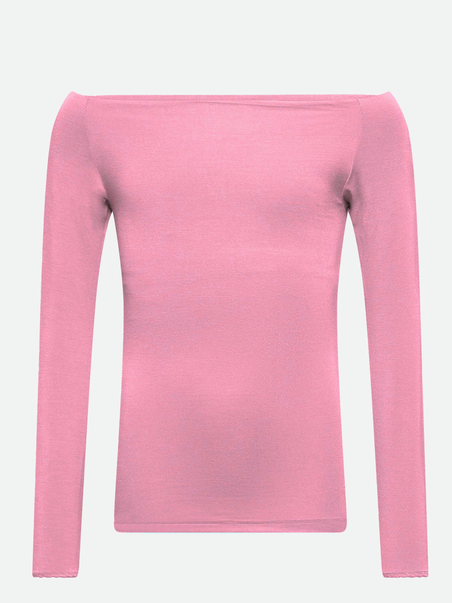 RKBiarritz LS Off Shoulder T-shirt T-SHIRT LS Rosemunde Kids 128 sea pink