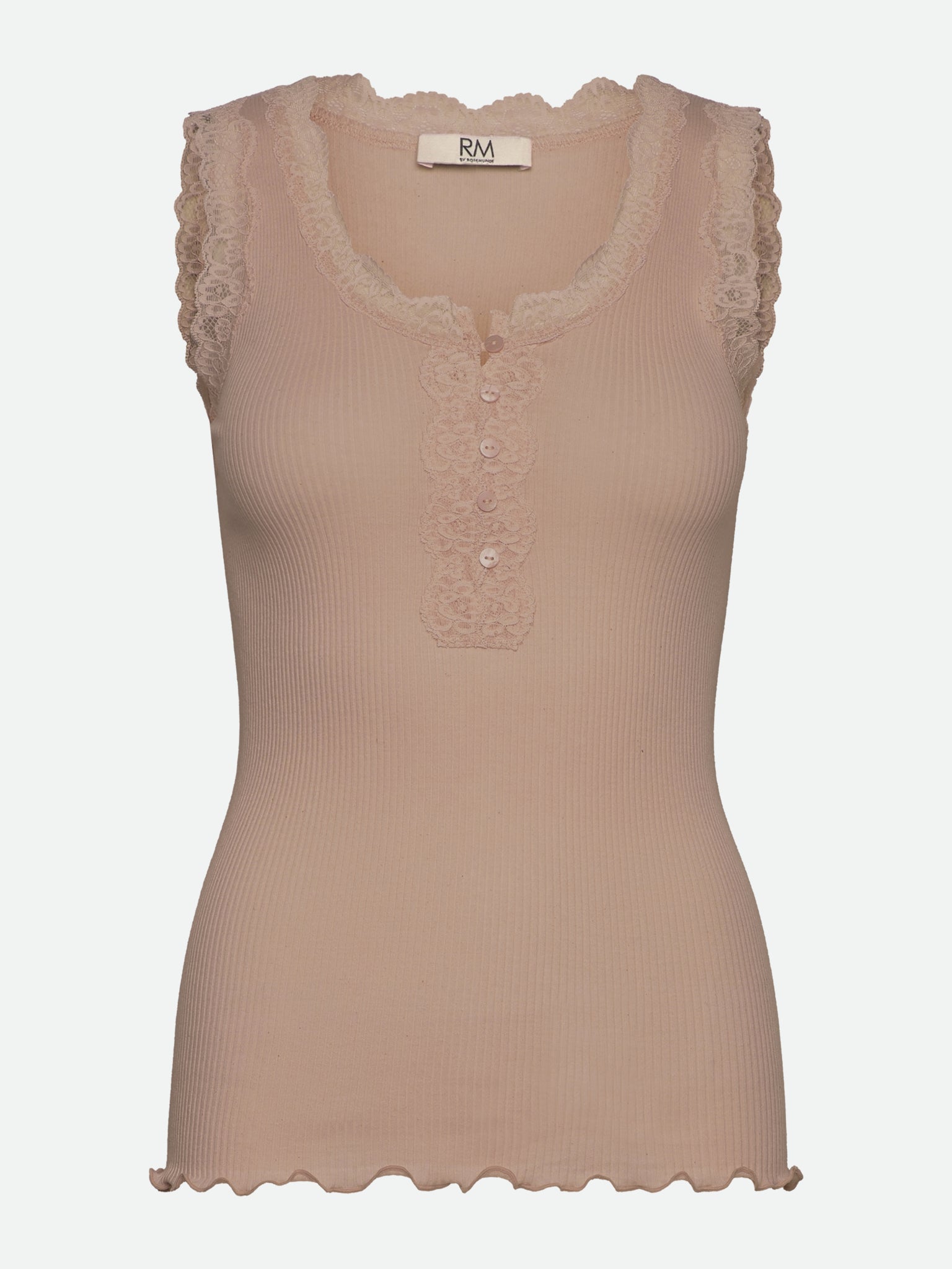 RMWBalta SL Regular Placket Top TOP Rosemunde Woman XS mocha meringue
