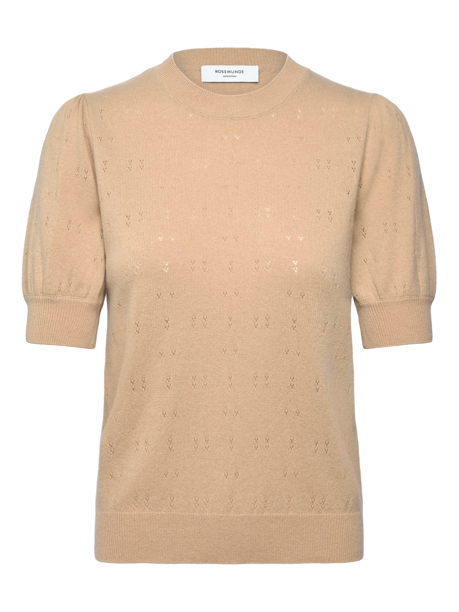 RWLaica Cashmere SS Pointelle Pullover PULLOVER Rosemunde Woman S safari