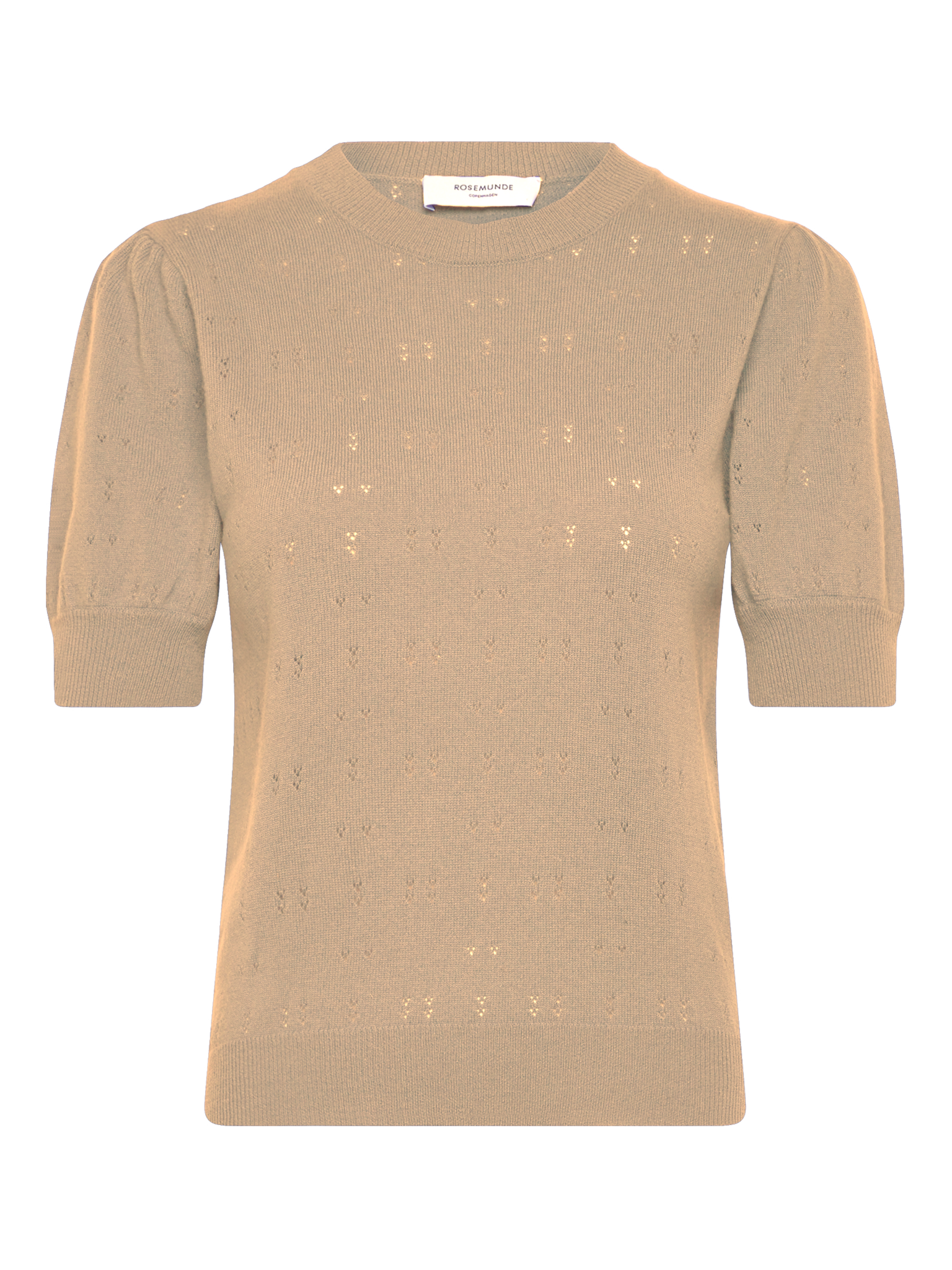 RWLaica Cashmere SS Pointelle Pullover PULLOVER Rosemunde Woman S safari