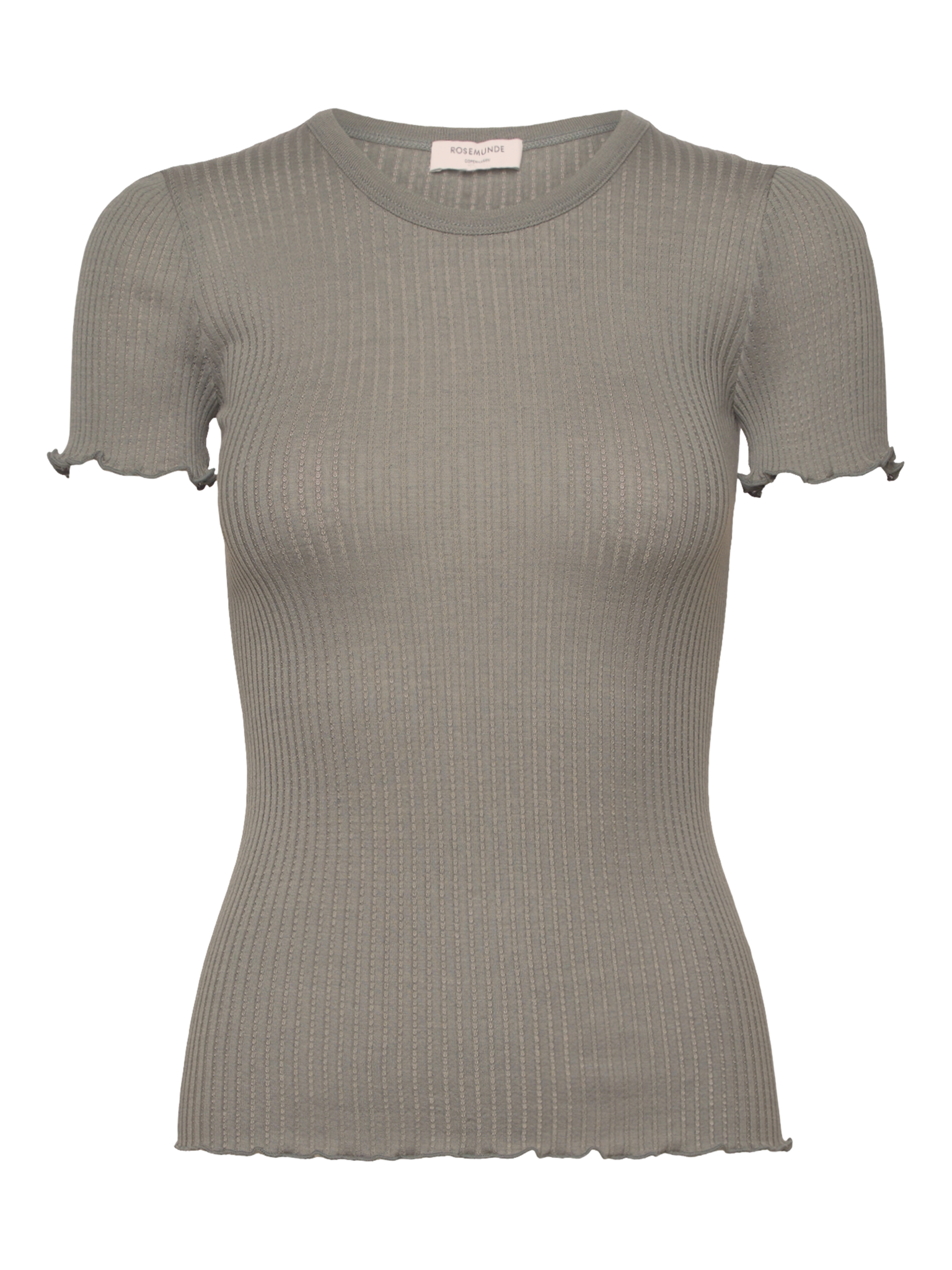RWBelize Silk SS T-shirt T-shirt Rosemunde Woman XS dried sage