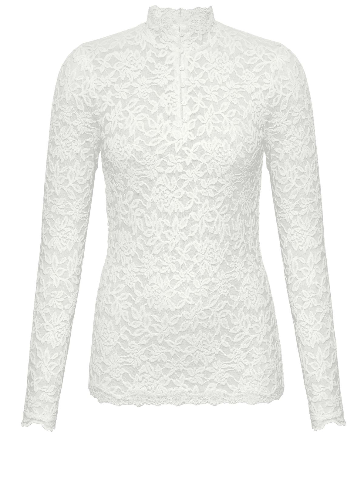 RWDelicia Long Sleeve T-shirt T-SHIRT LS Rosemunde Woman XS ivory