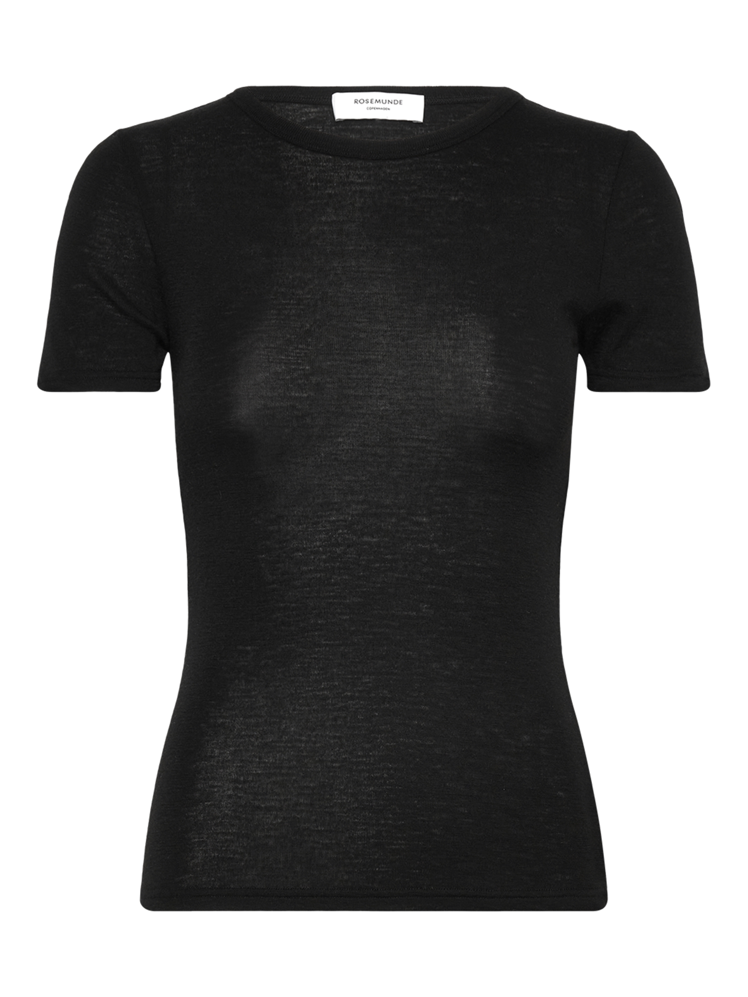 RWSara Cashmere Blend SS T-shirt T-SHIRT SS Rosemunde Woman XS black