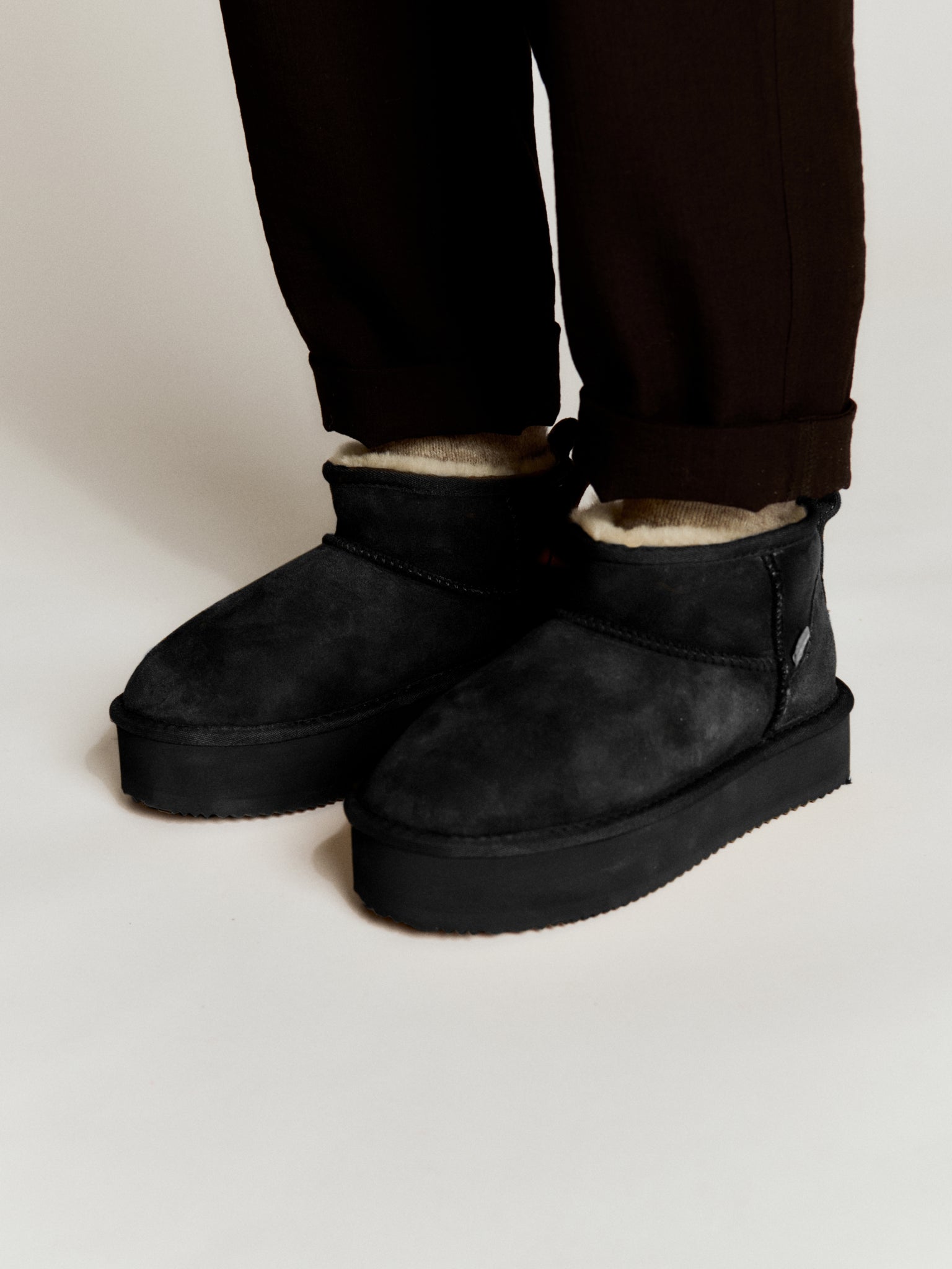 RHSydney Shearling plateau boots Boots Rosemunde Woman