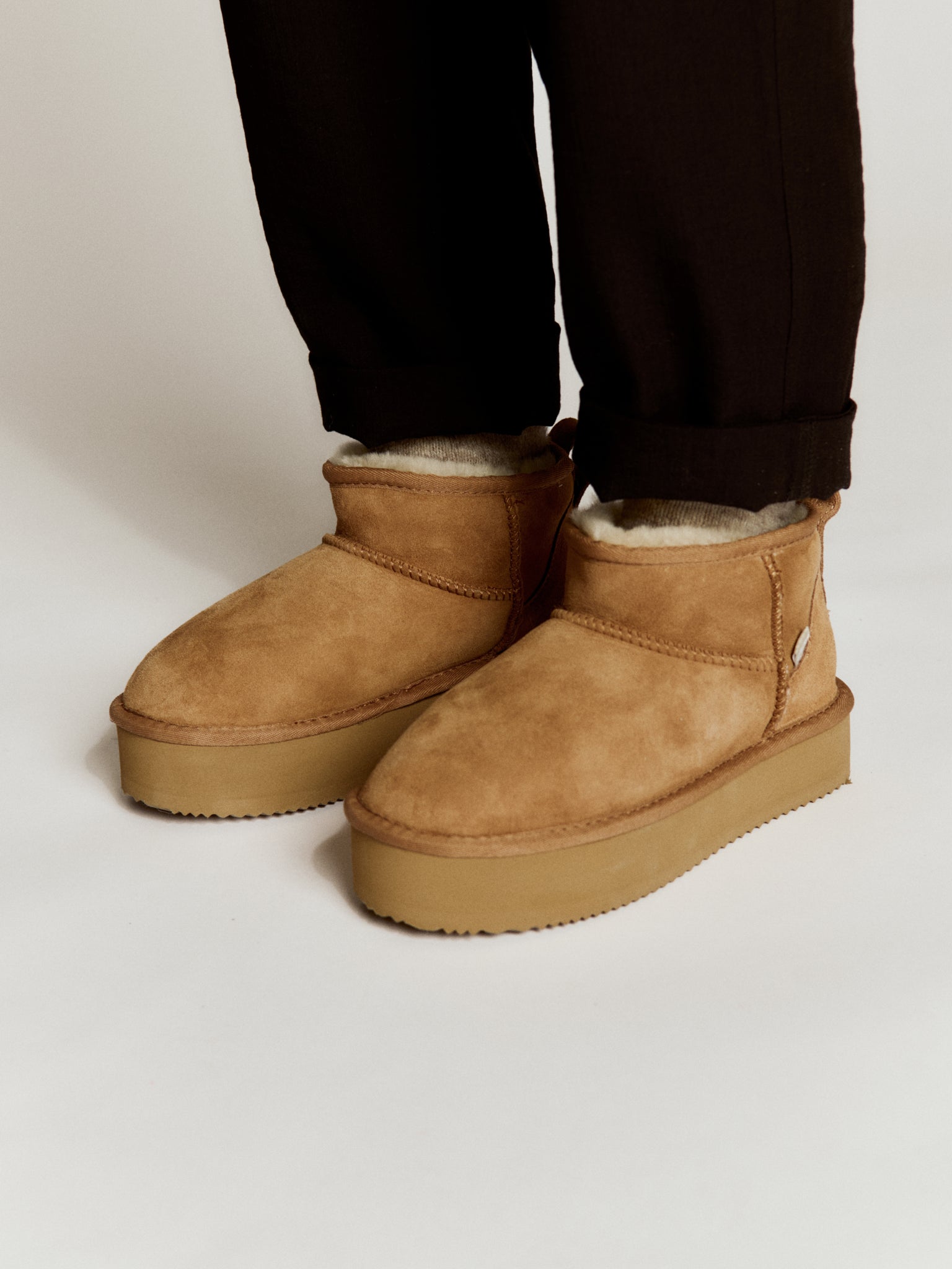 RHSydney Shearling plateau boots Boots Rosemunde Woman