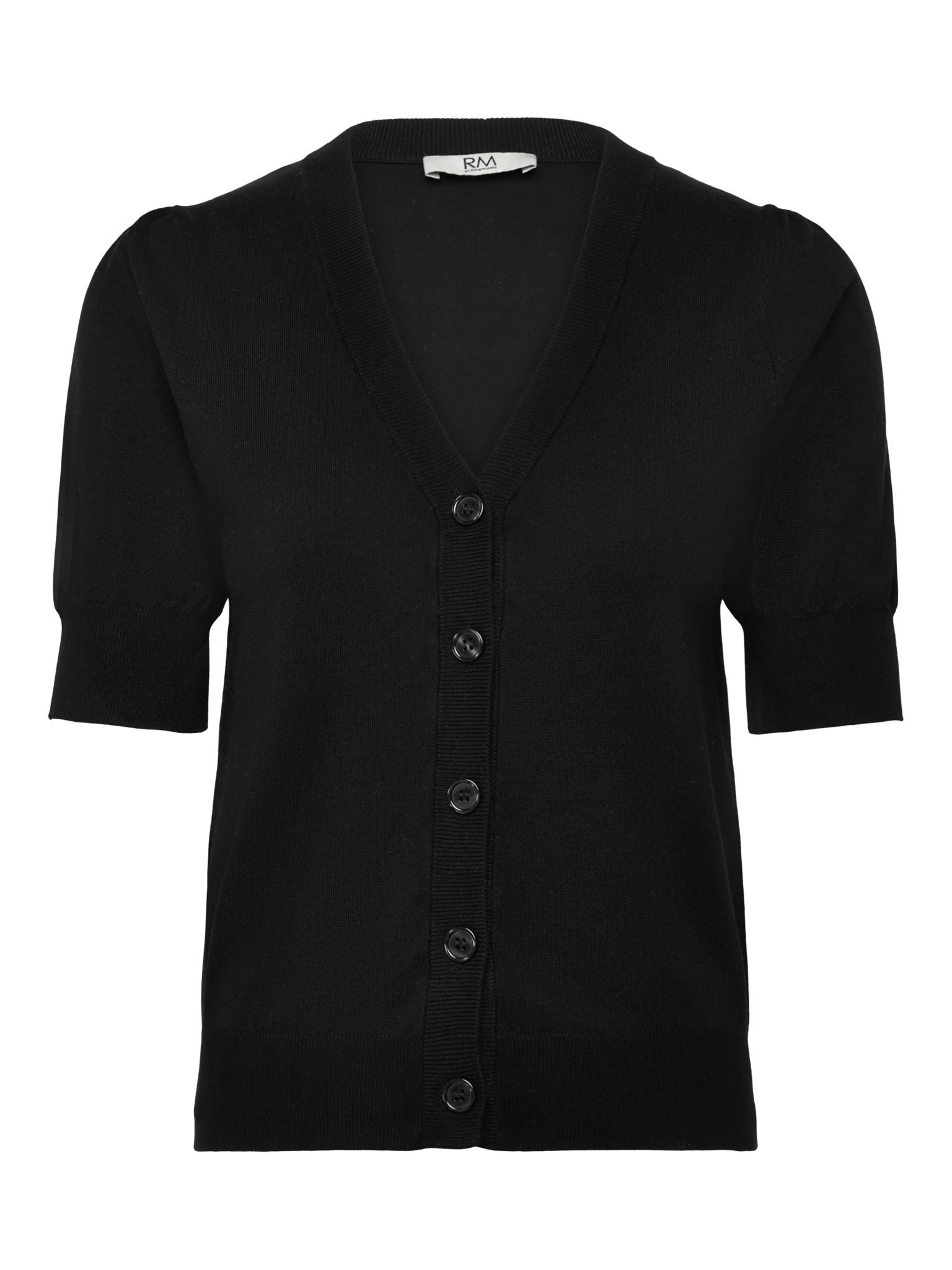 RMWSandra SS Cardigan CARDIGAN Rosemunde Woman XS black
