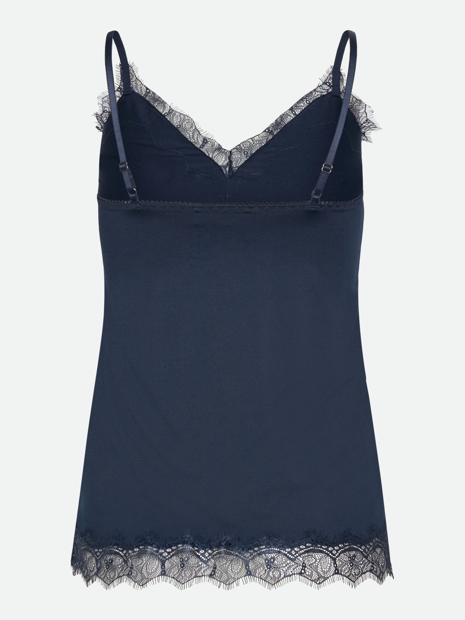 RWBridget Ærmeløs Blonde Strop Top
