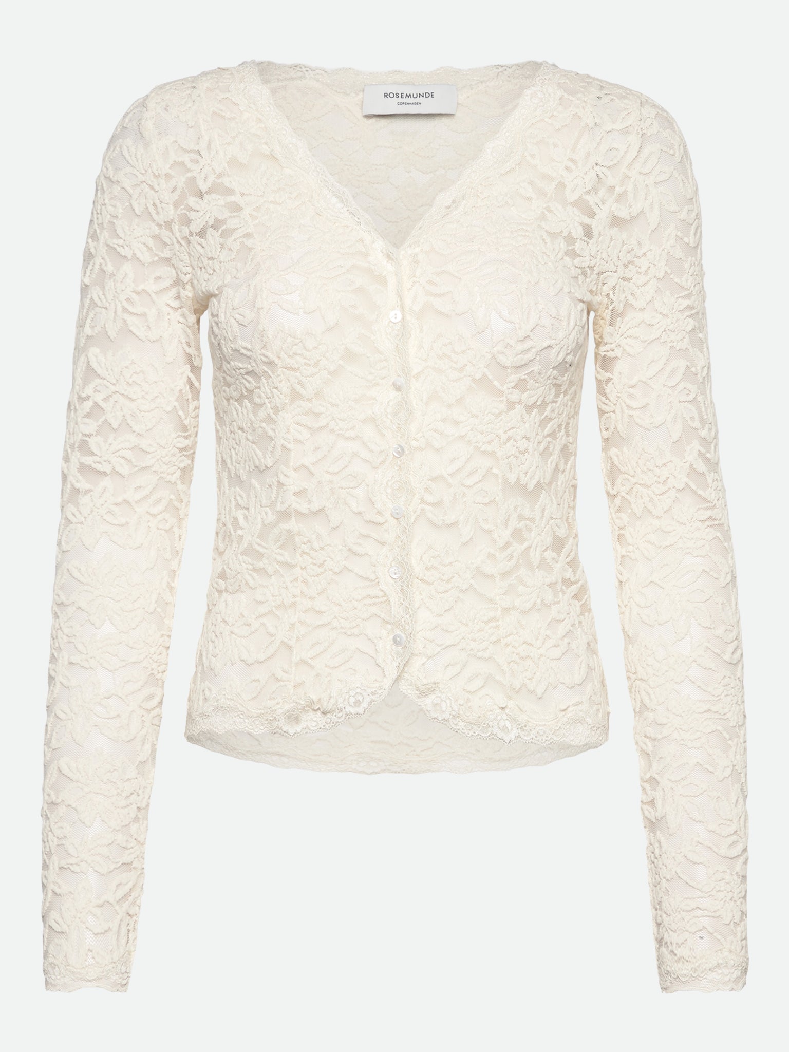 RWDelicia Lace LS Cardigan CARDIGAN Rosemunde Woman XS ivory