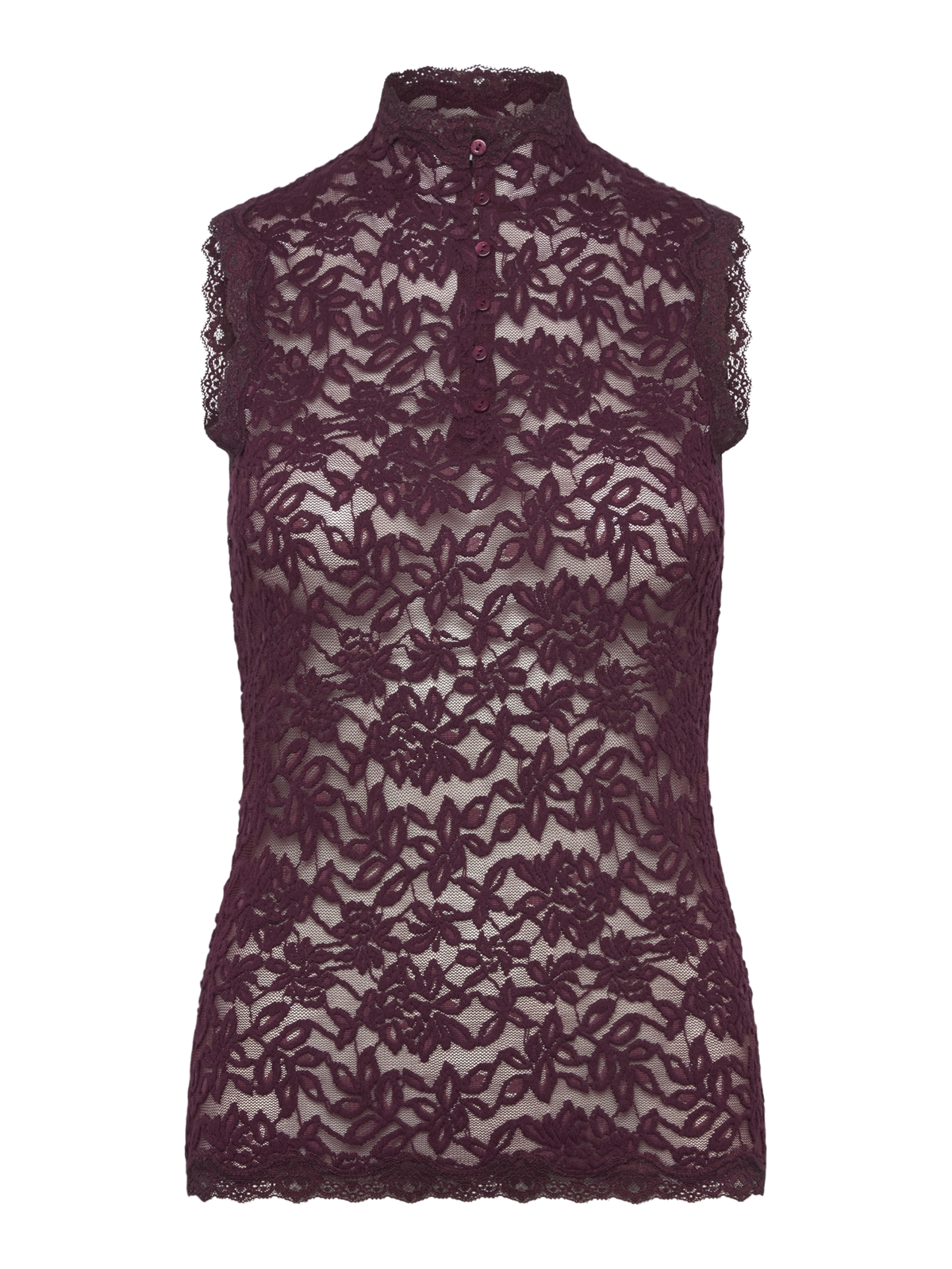 RWDelicia Lace Sleeveless Top TOP Rosemunde Woman S winetasting