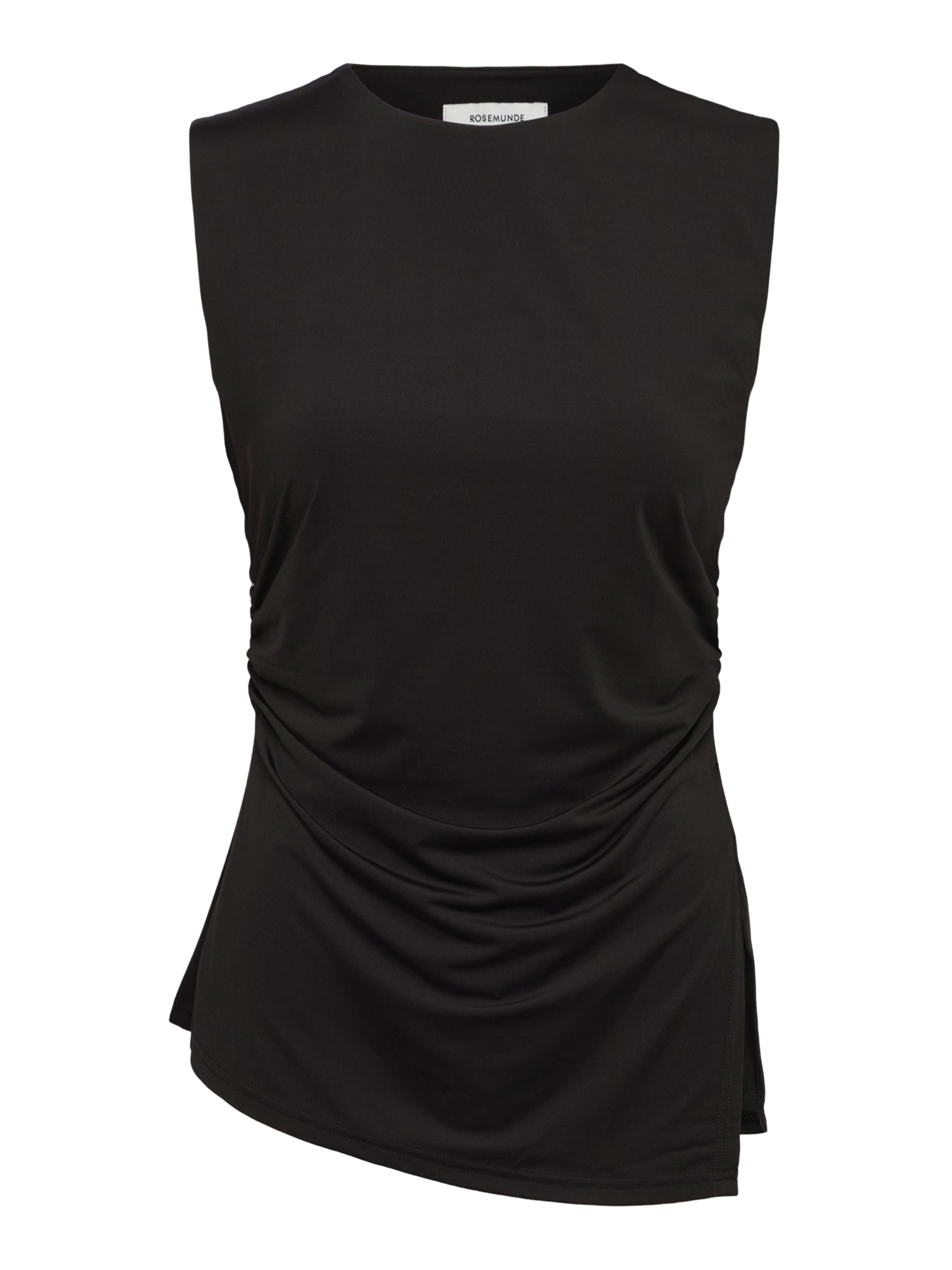RWBillie Sleeveless Draped Top TOP Rosemunde Woman 34 black