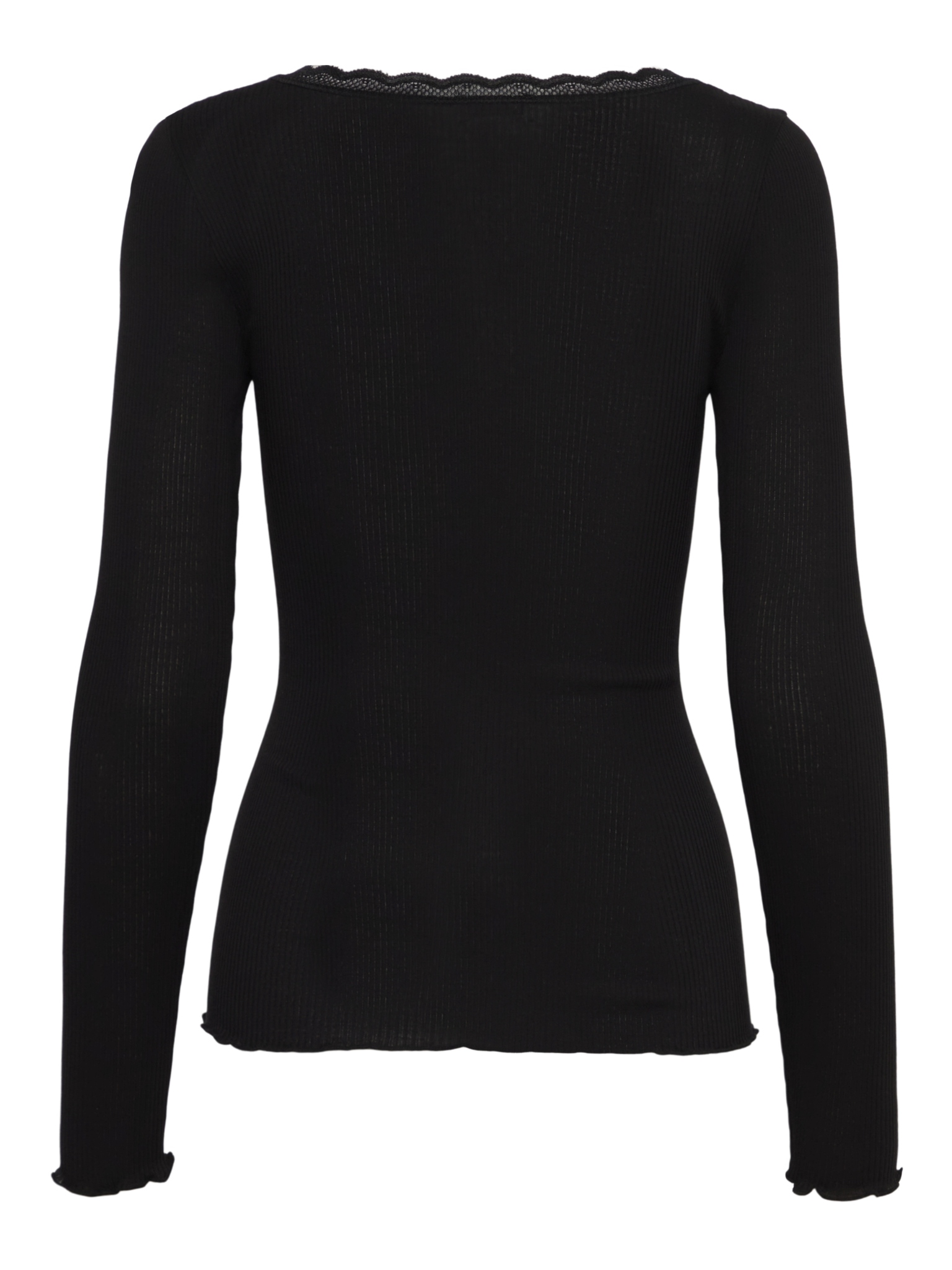 RWBetty Modal Long sleeve Lace Placket T-shirt T-SHIRT LS Rosemunde Woman