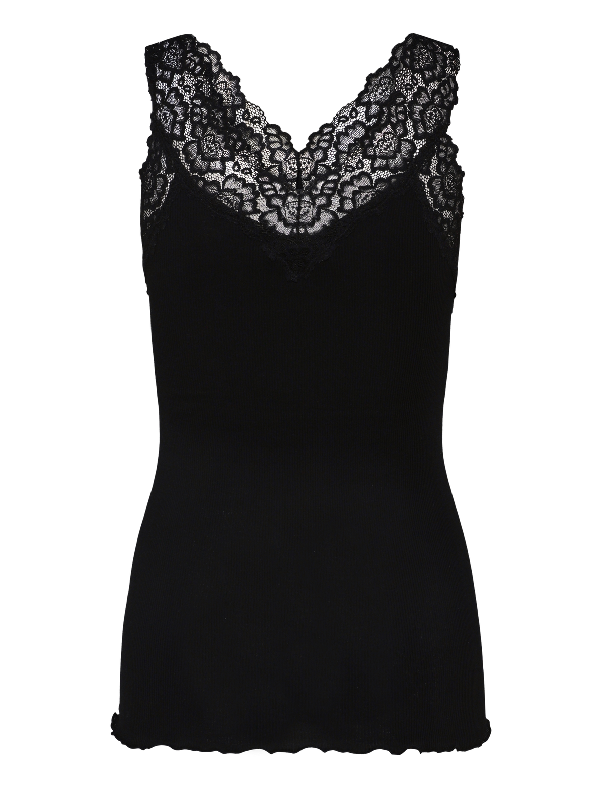RWBernadine Organic Cotton Sleeveless Lace Top TOP Rosemunde Woman