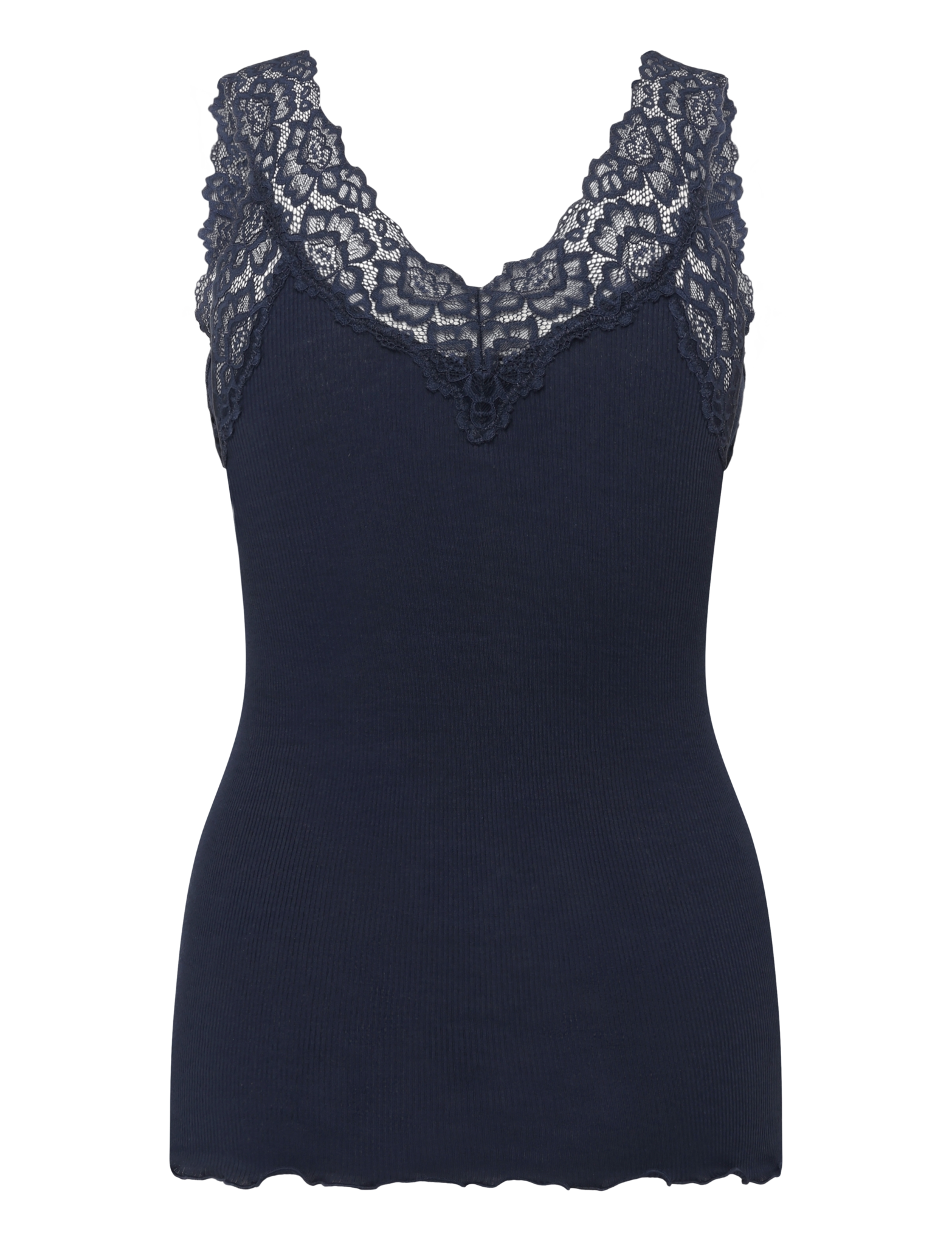 RWBernadine Organic Cotton Sleeveless Lace Top TOP Rosemunde Woman