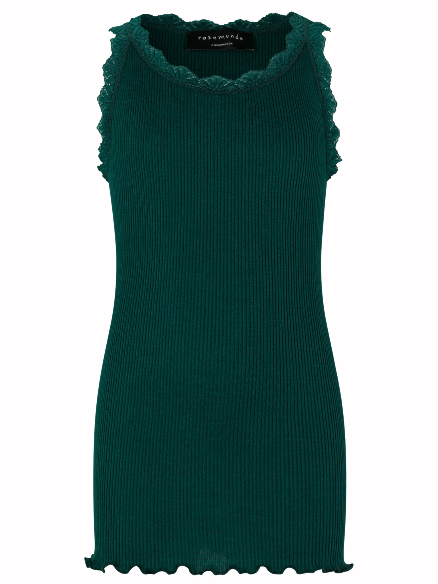 RKBeatha Silk top w/ lace