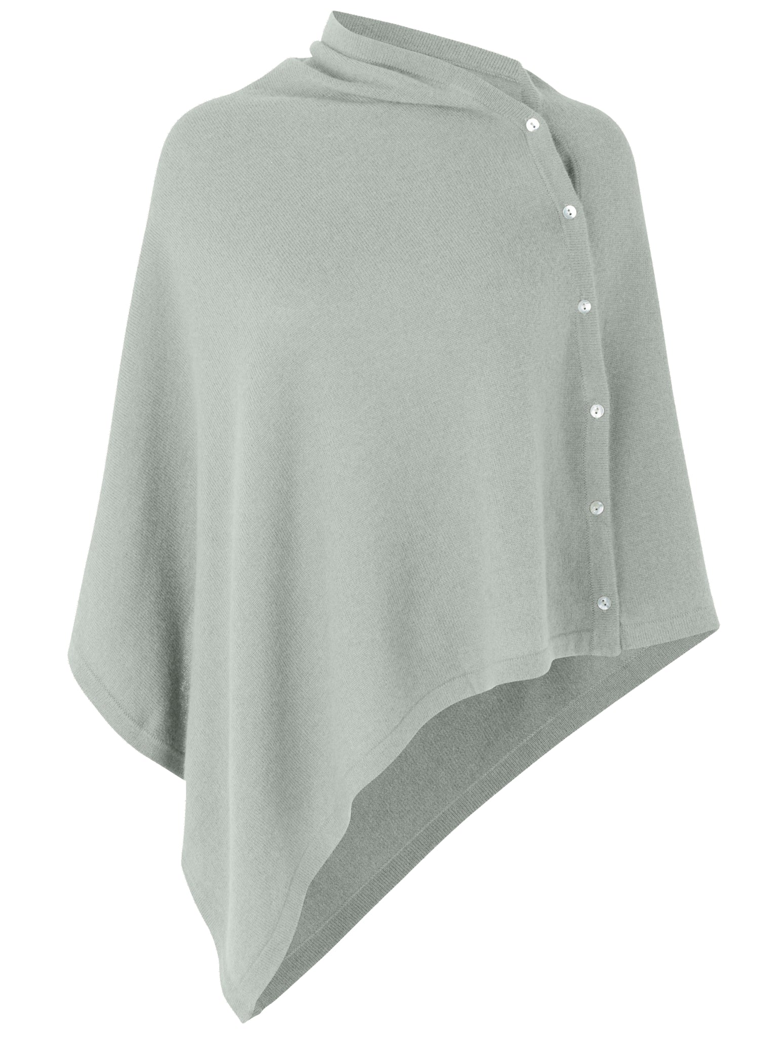 RWLaica Cashmere Poncho PULLOVER Rosemunde Woman 0 seagrass