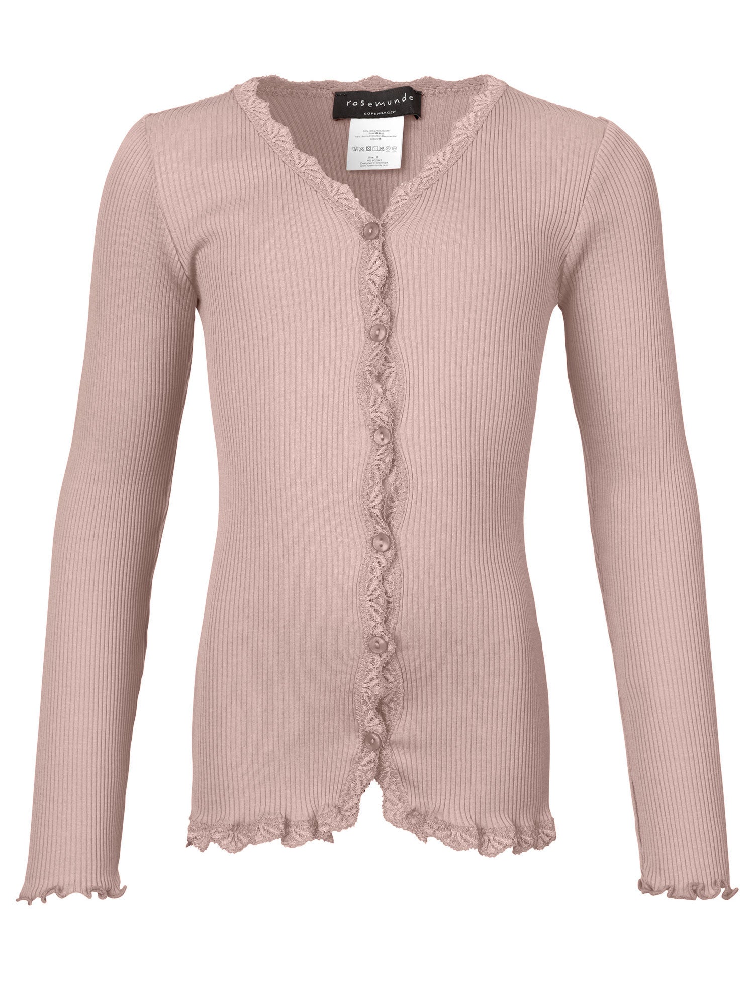 RKBeatha LS Cardigan w/ lace Cardigan Rosemunde Woman 152 vintage powder