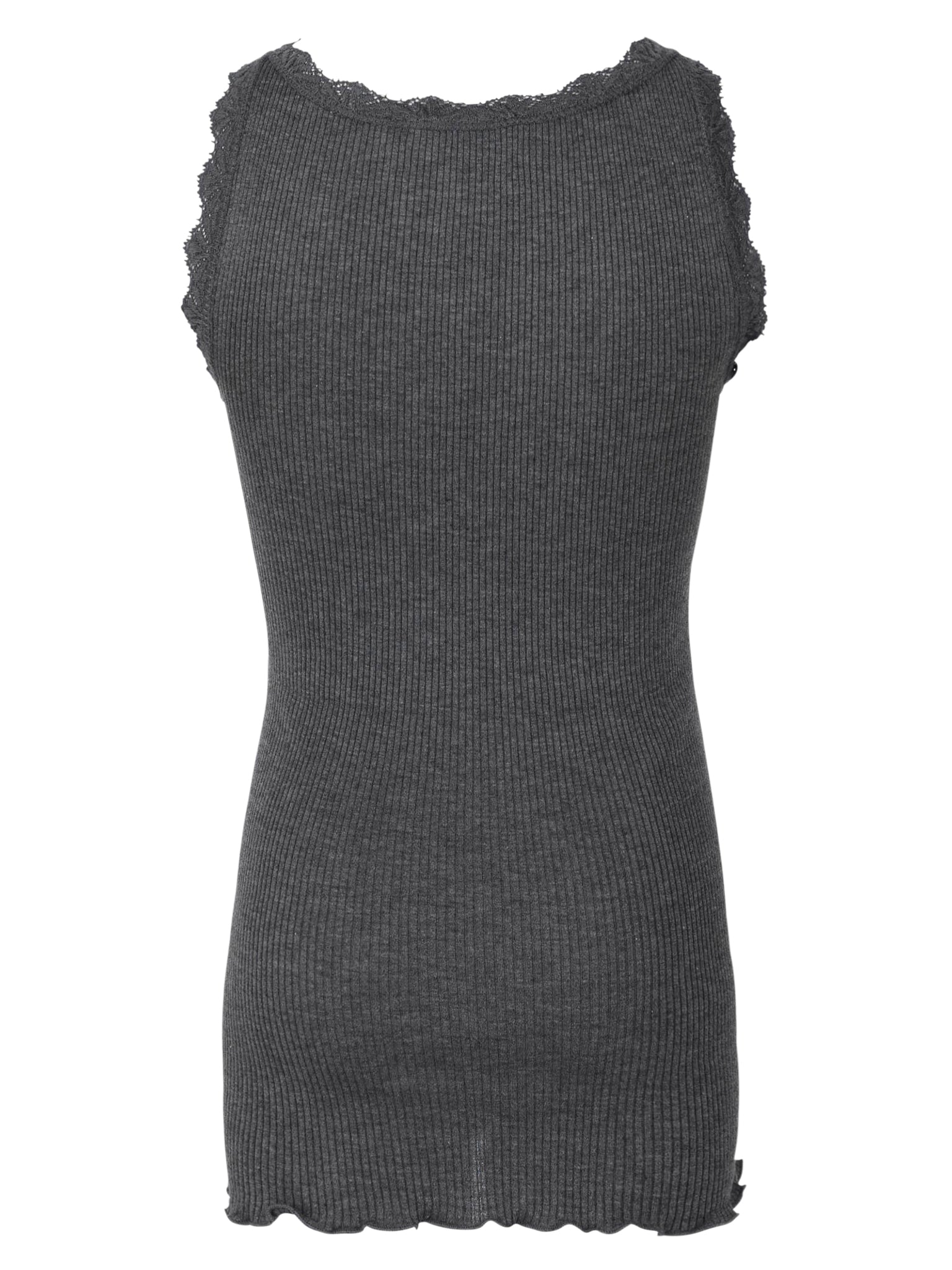 RKBeatha Silk top w/ lace Top Rosemunde Woman