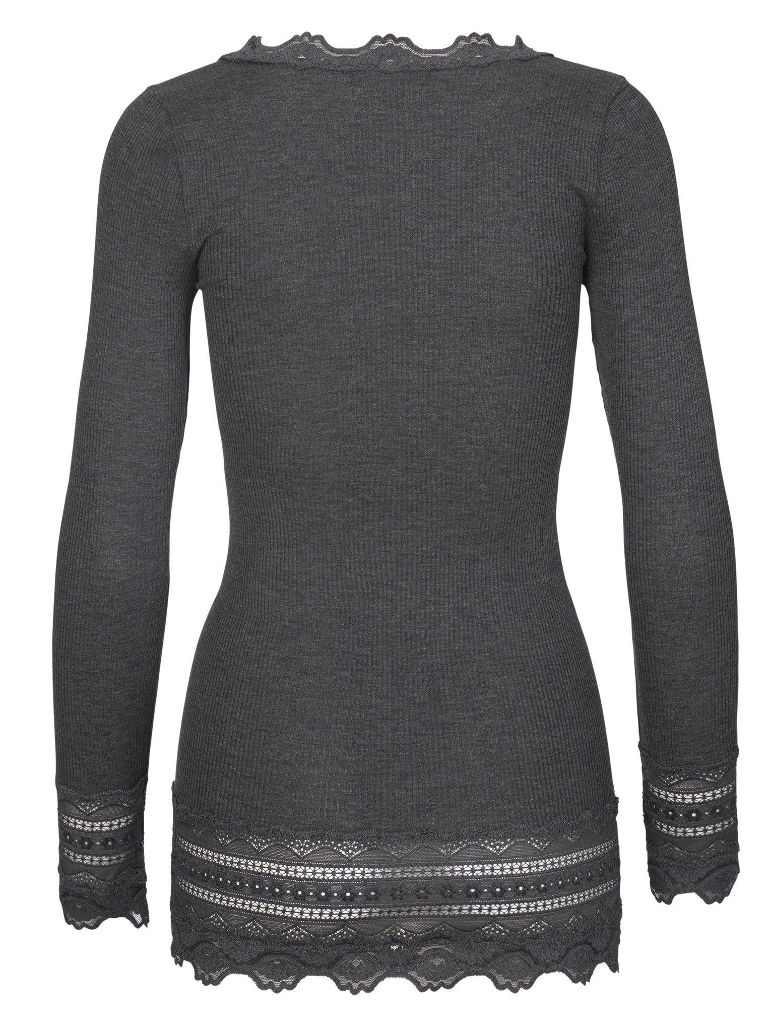 RWBenita LS O-neck Long Lace T-shirt T-shirt Rosemunde Woman