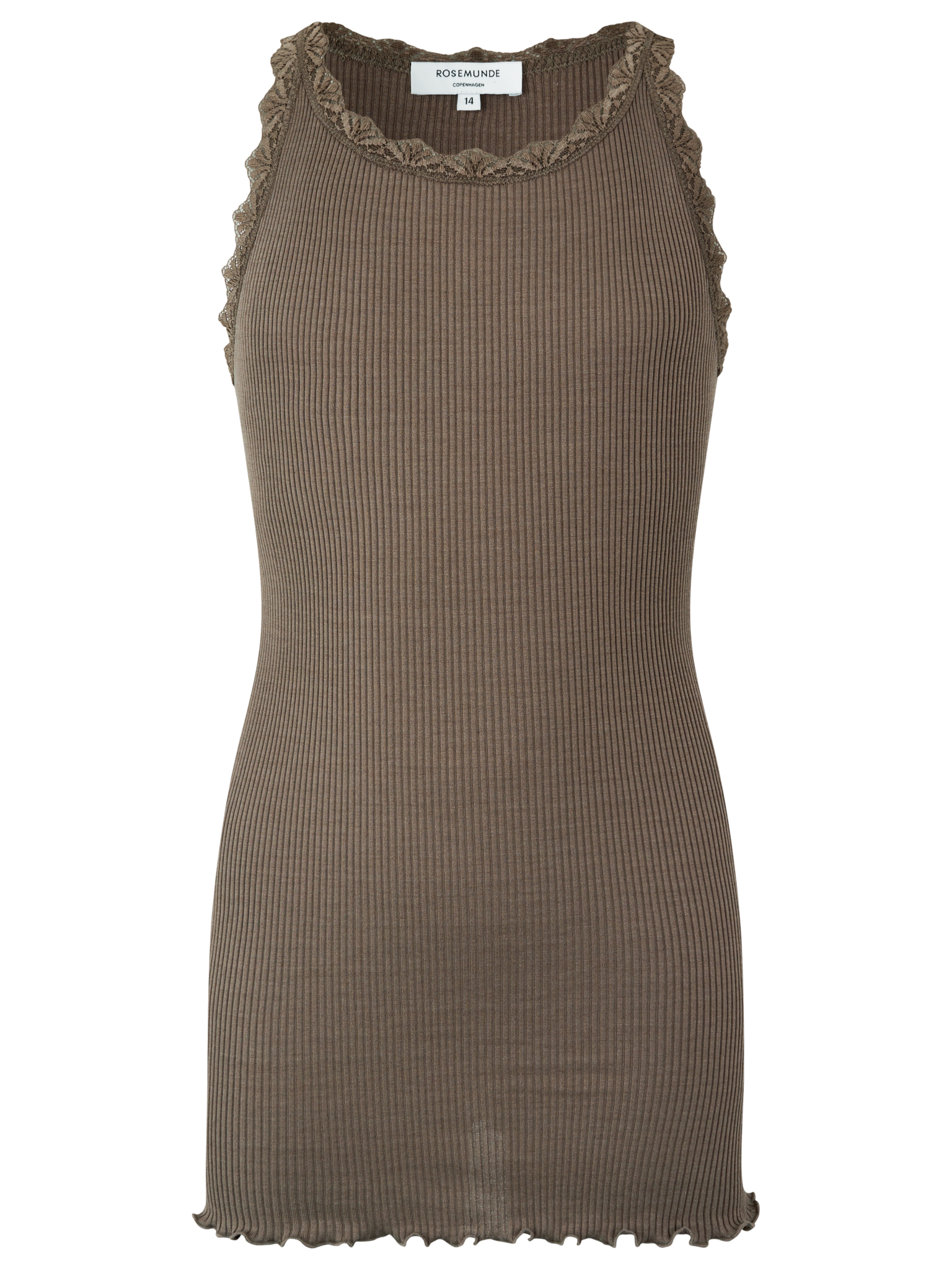 RKBeatha Silk top w/ lace Top Rosemunde Woman 8 falcon