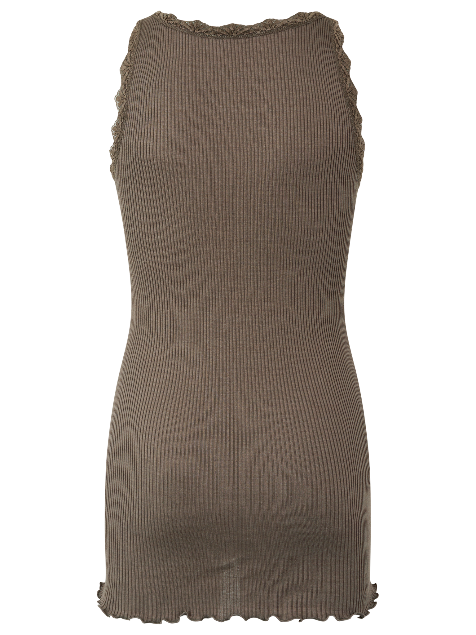 RKBeatha Silk top w/ lace Top Rosemunde Woman