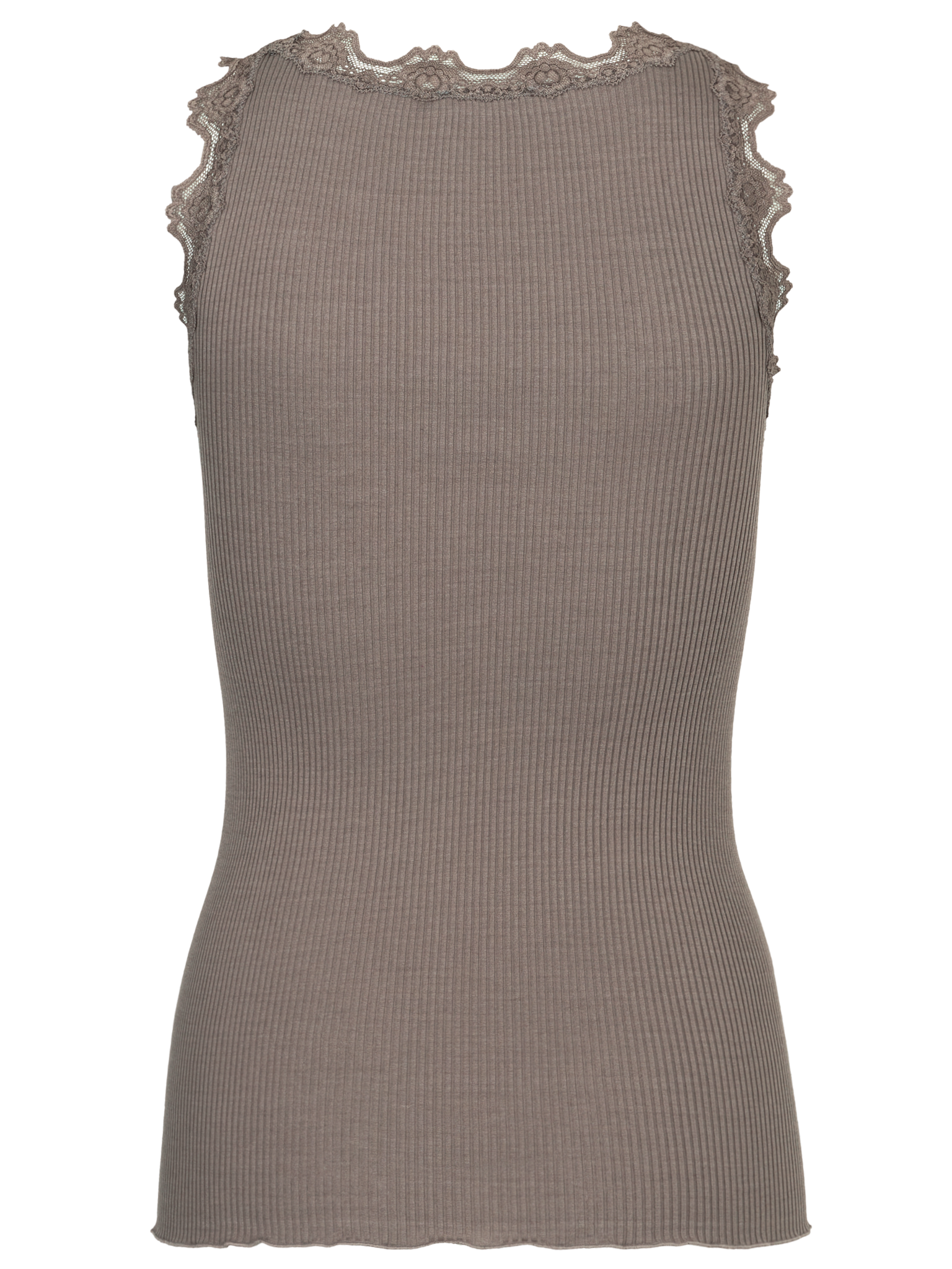 RWBabette Silk SL U-neck Lace Top