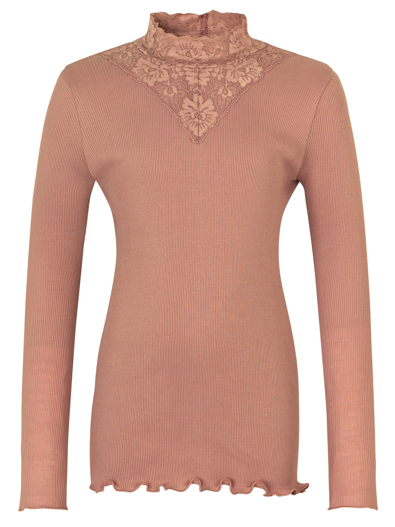 Organic lace blouse for girls